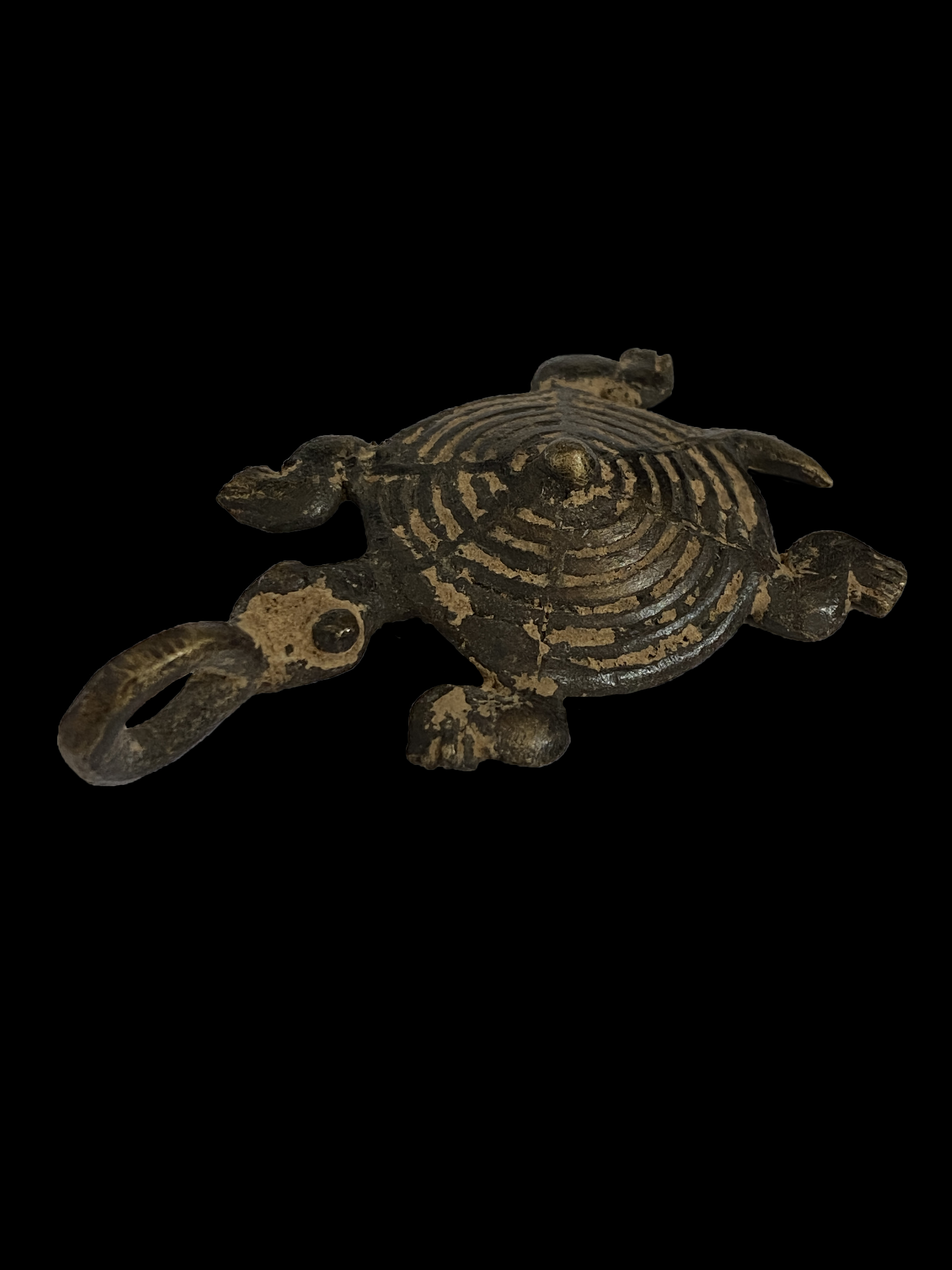 Bronze Turtle Pendant - Tusyan People, Burkina Faso