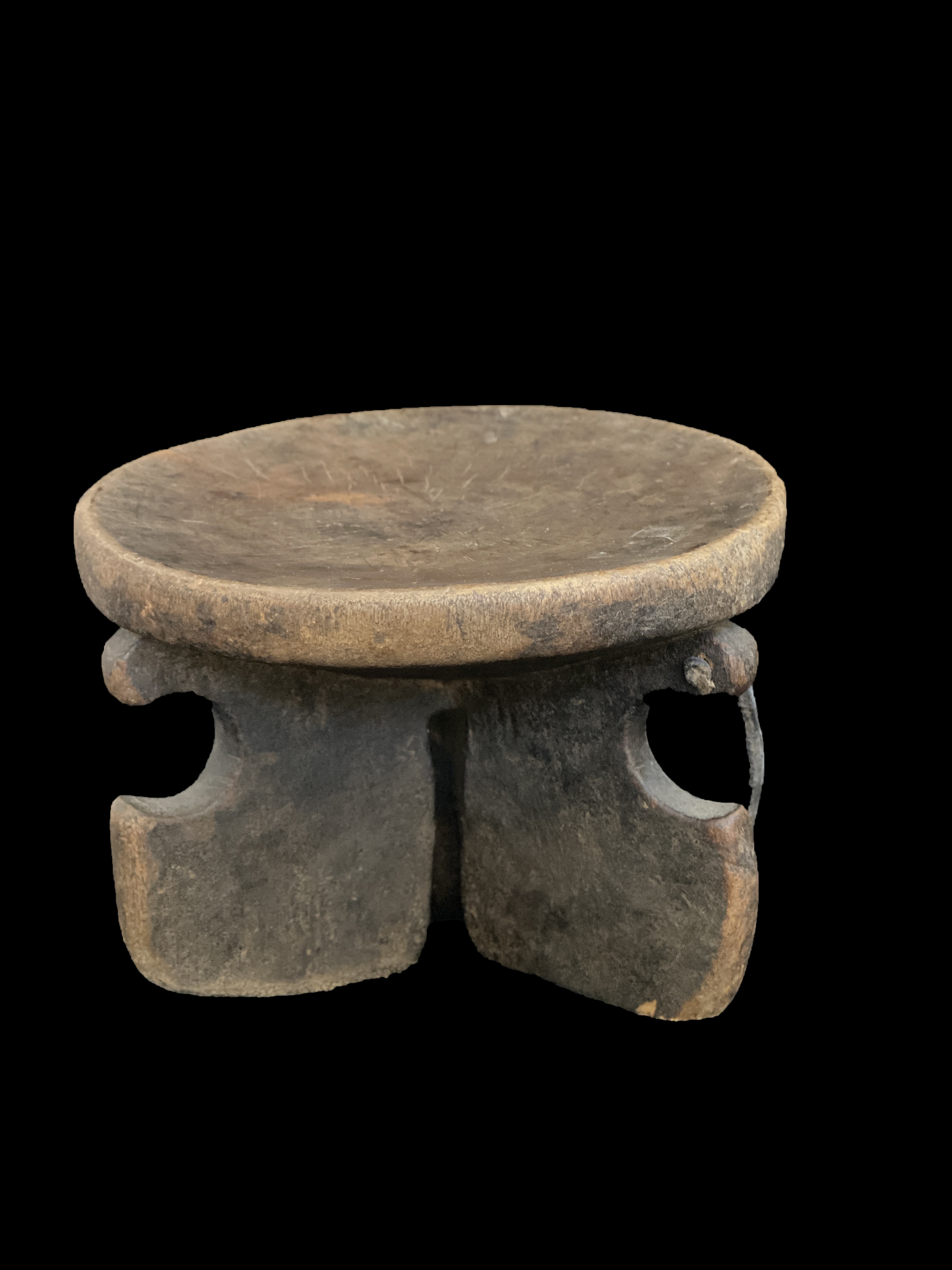 Wooden Stool - Kamba People, Kenya