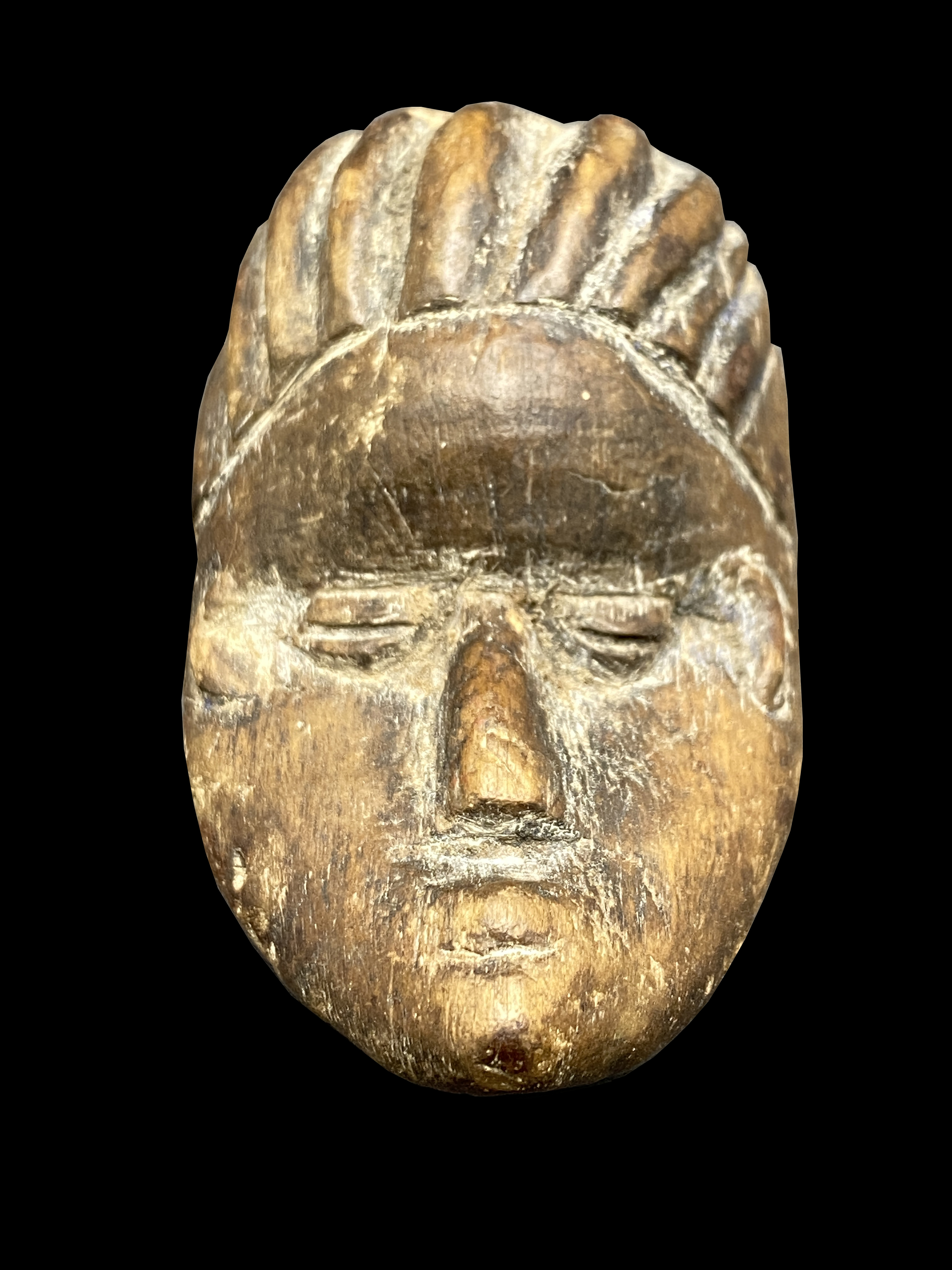 Miniature Passport Mask or ma go (small head) - Bassa People, Liberia - SOLD 