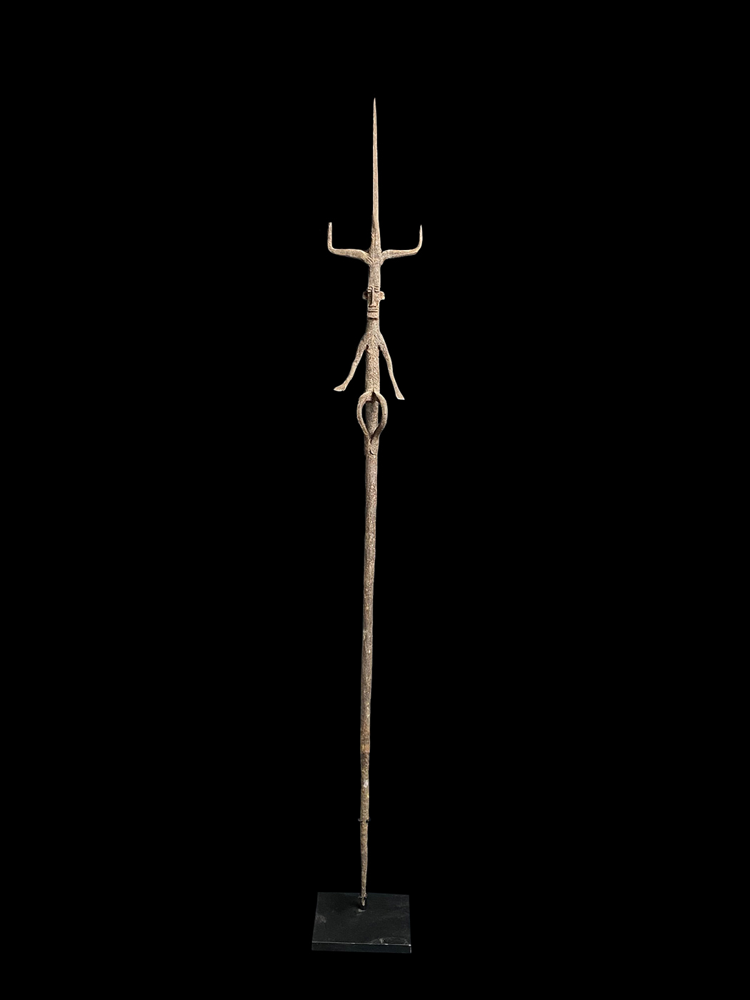 Figurative Iron Lance/Staff - Bamana (or Bambara) People, Mali