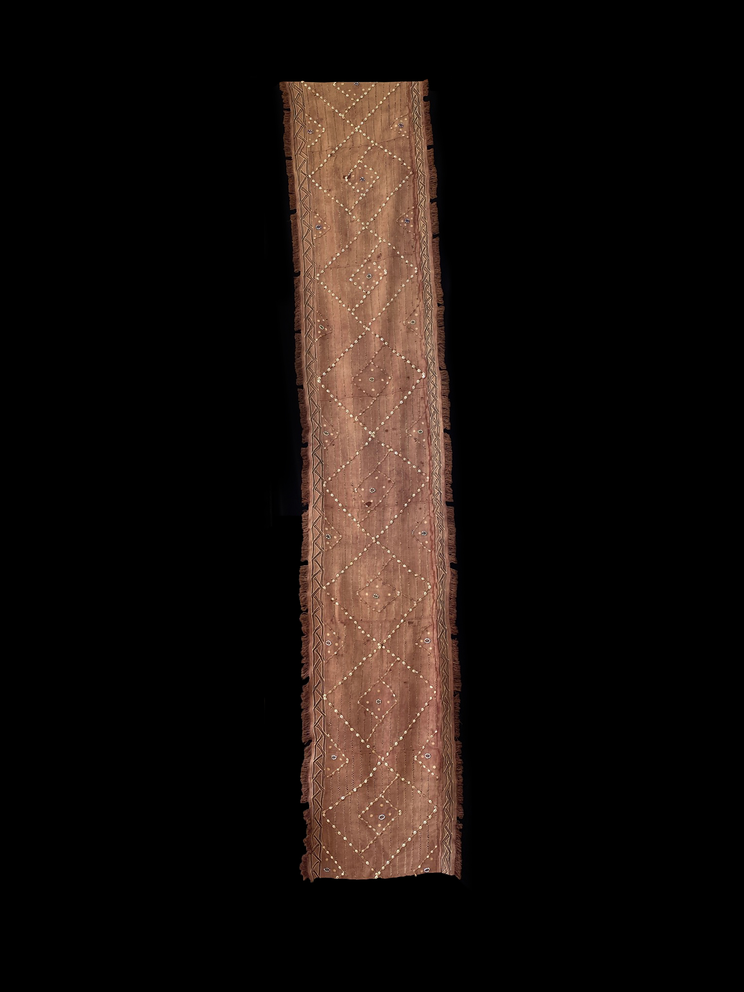 Raffia Cloth Skirt - Kuba People, D.R. Congo (#36)