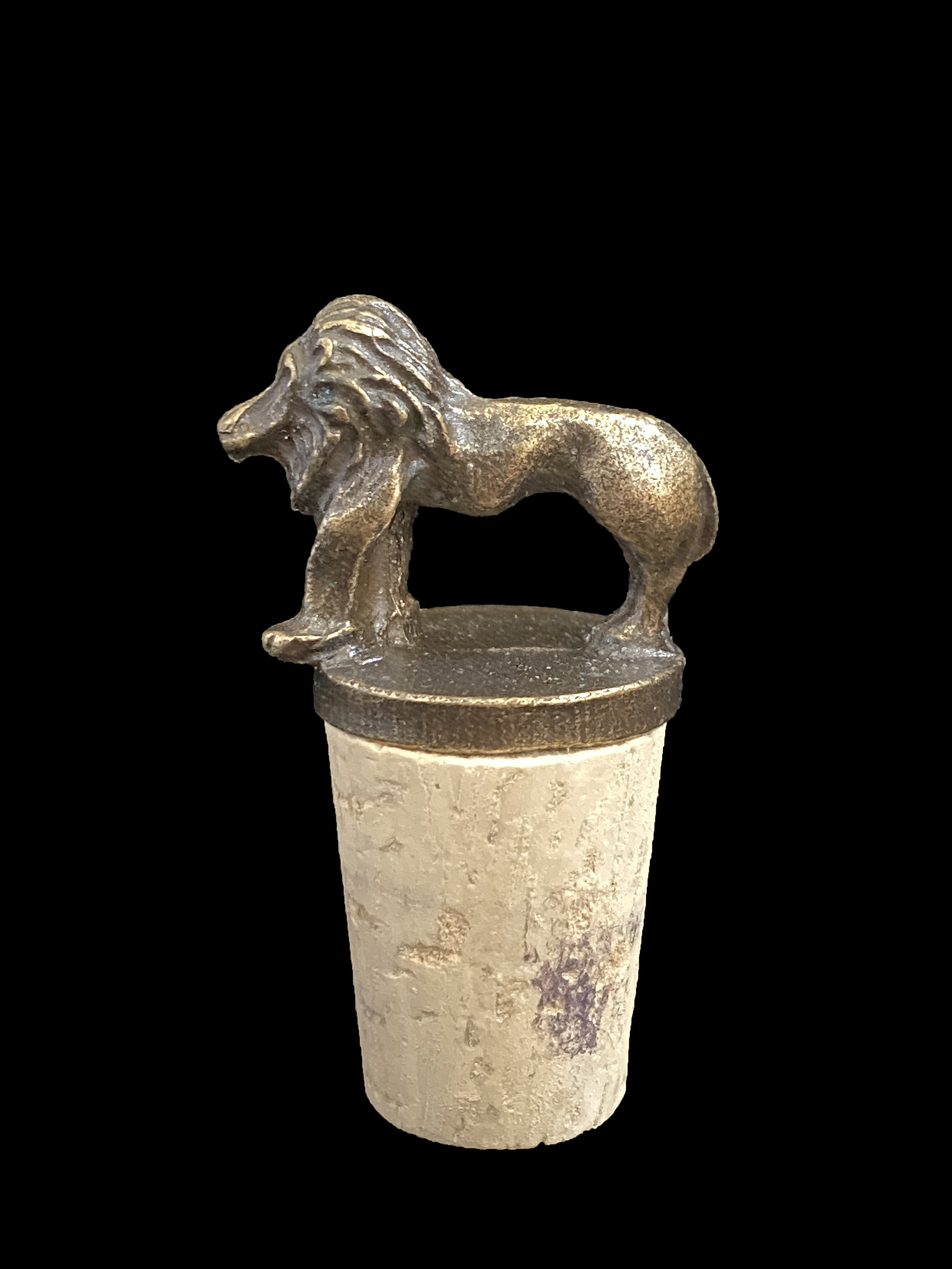 Lion Wine Stopper - South Africa