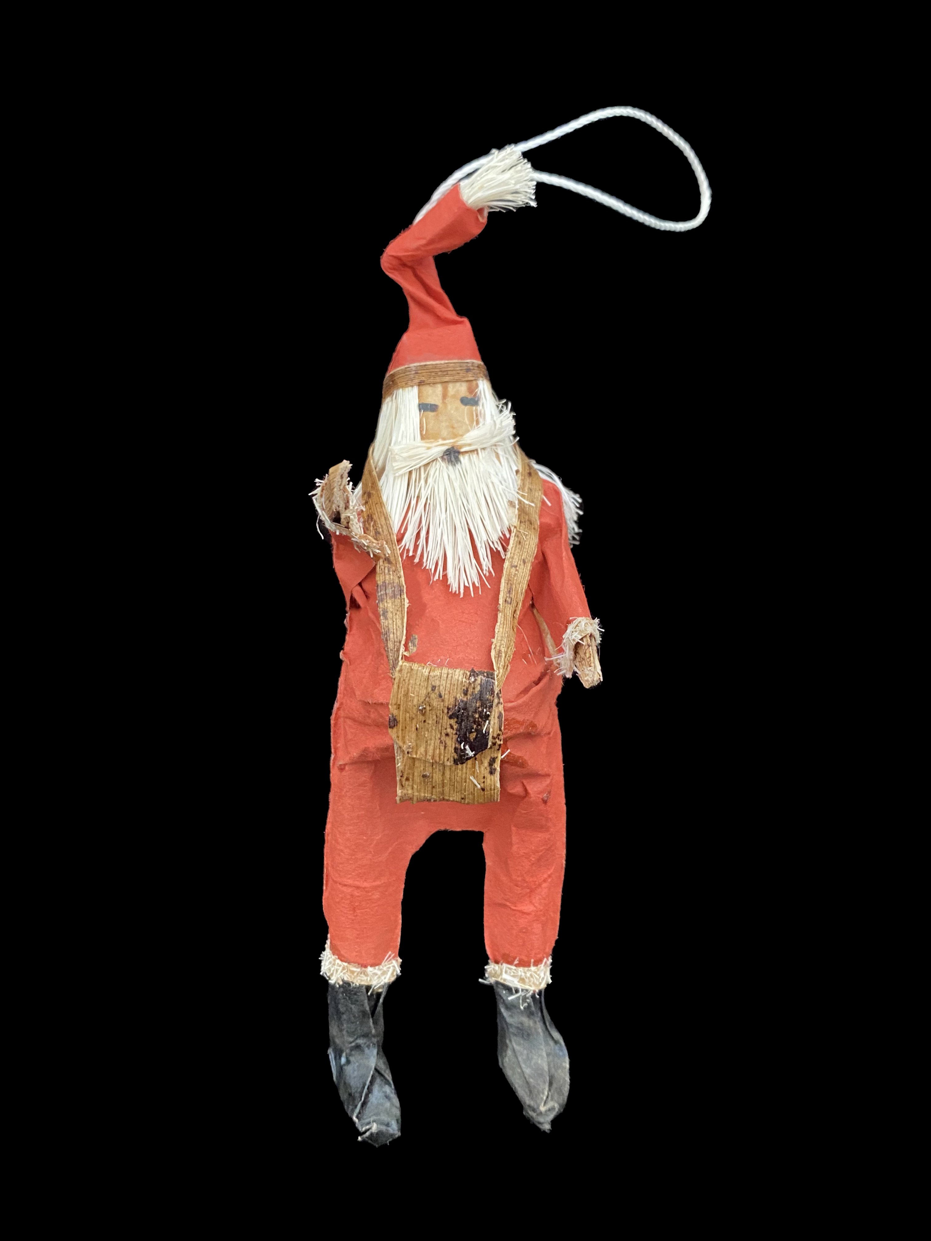 Banana Fiber Santa Ornament - East Africa