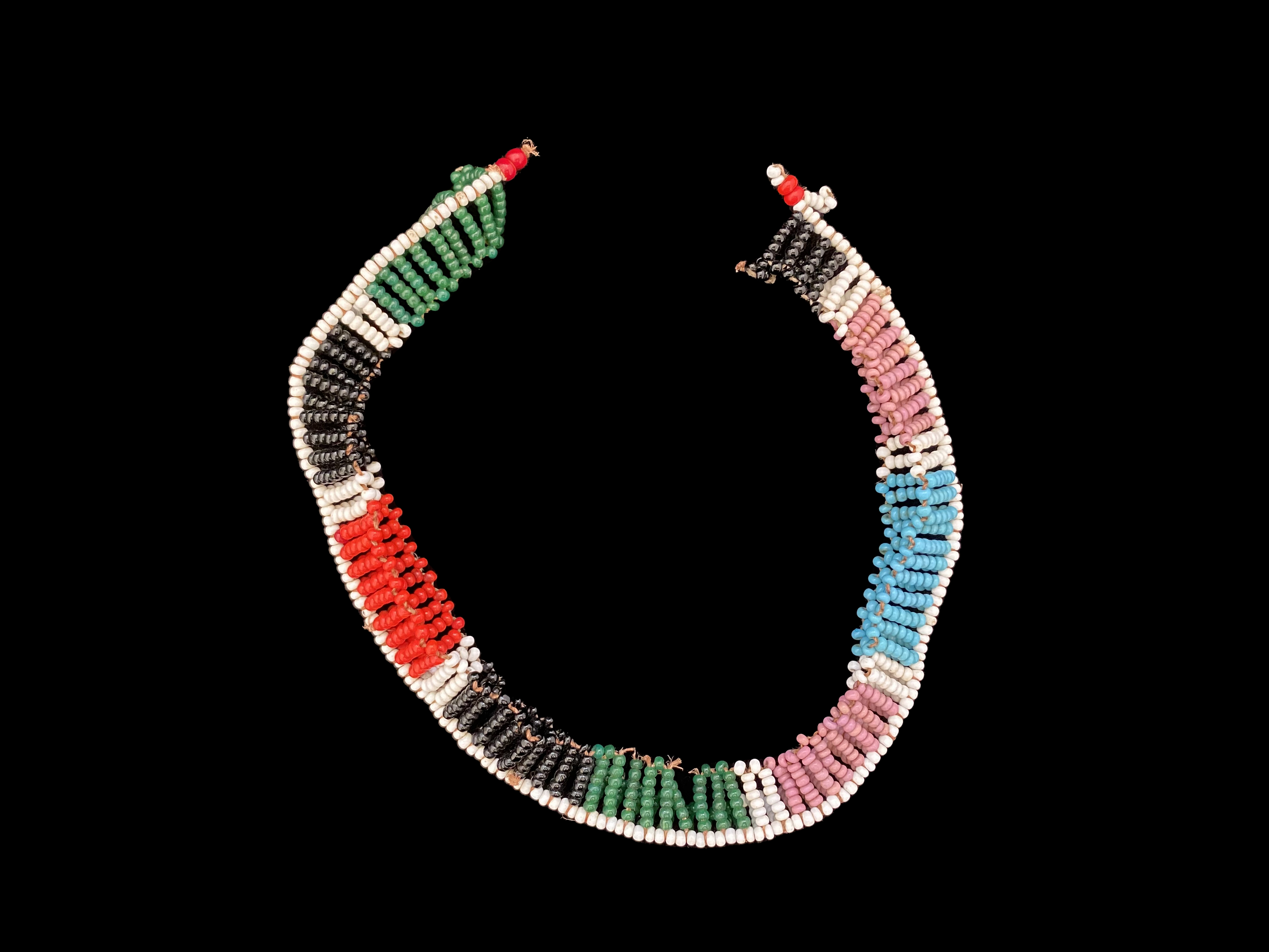 Beaded Necklace - Zulu People, South Africa (3662)