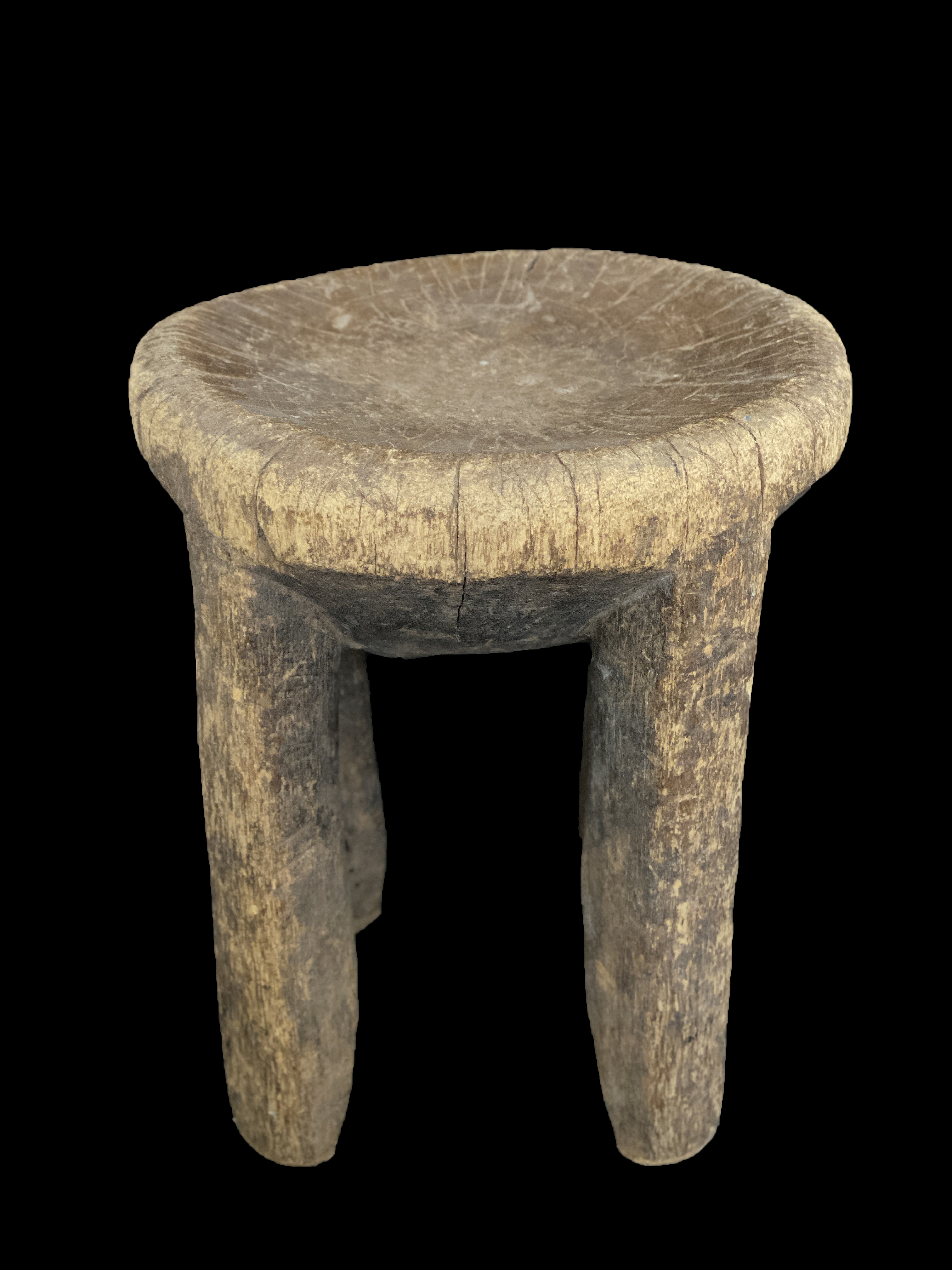 Wooden Stool - Senufo People, northern Ivory Coast