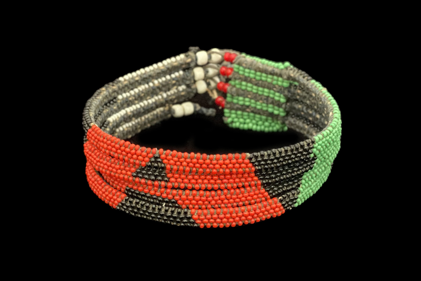 Beaded Choker - Zulu People, South Africa (3645)