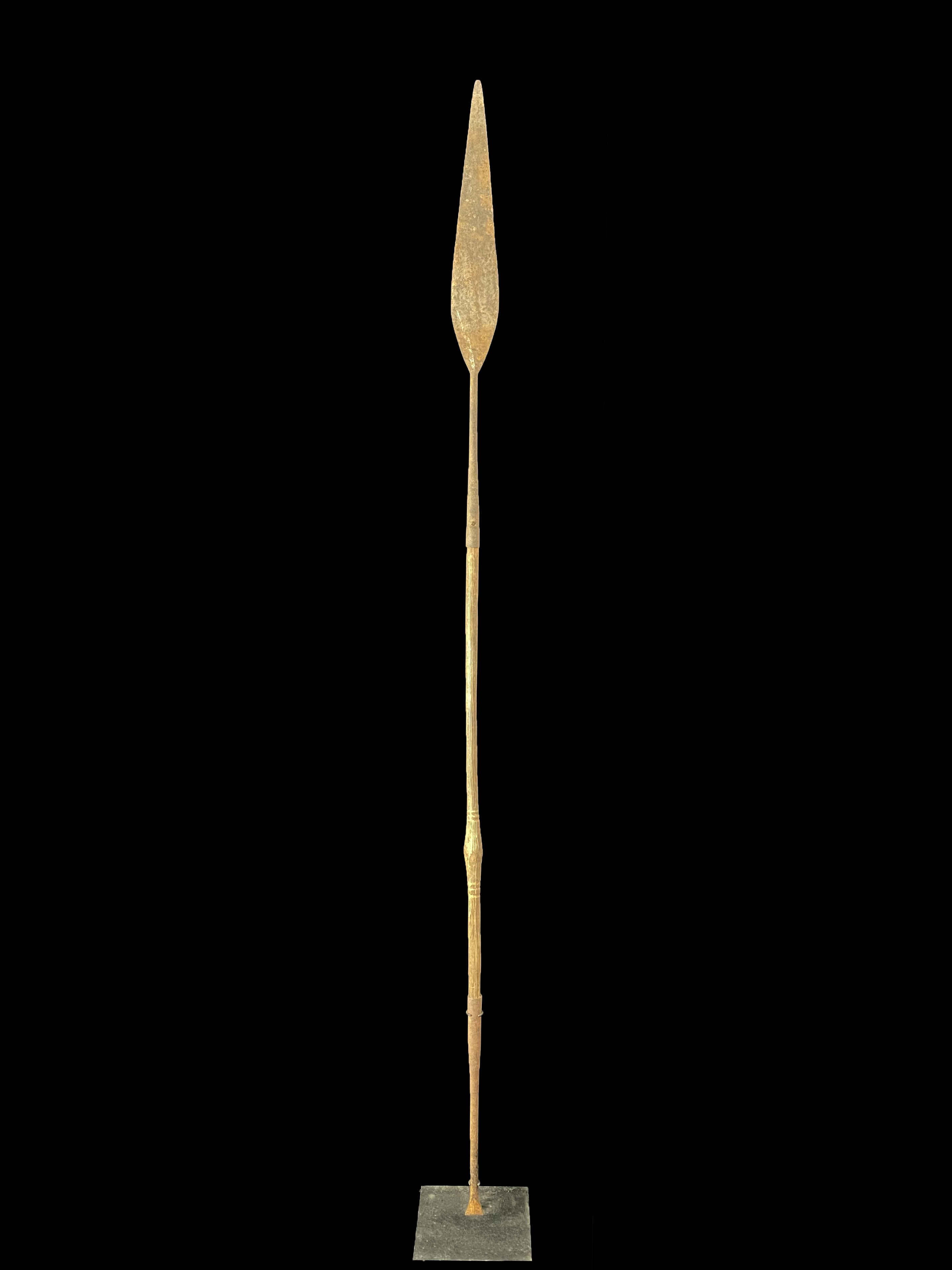 Ceremonial Spear on a stand -  Kuba People, D.R. Congo 