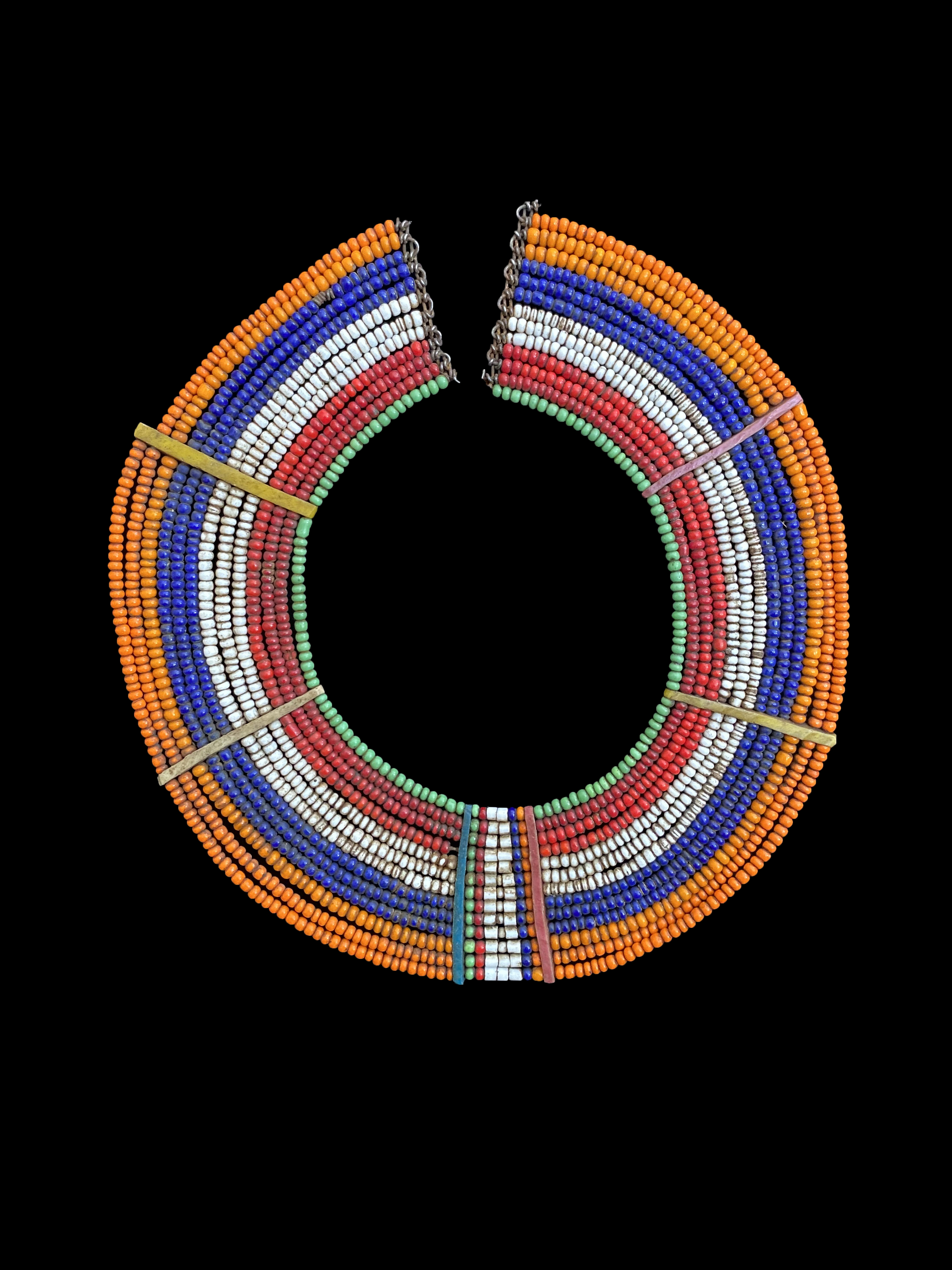 WIDE ZULU COLLAR NECKLACE - SARAH KUENYEFU COLLECTION