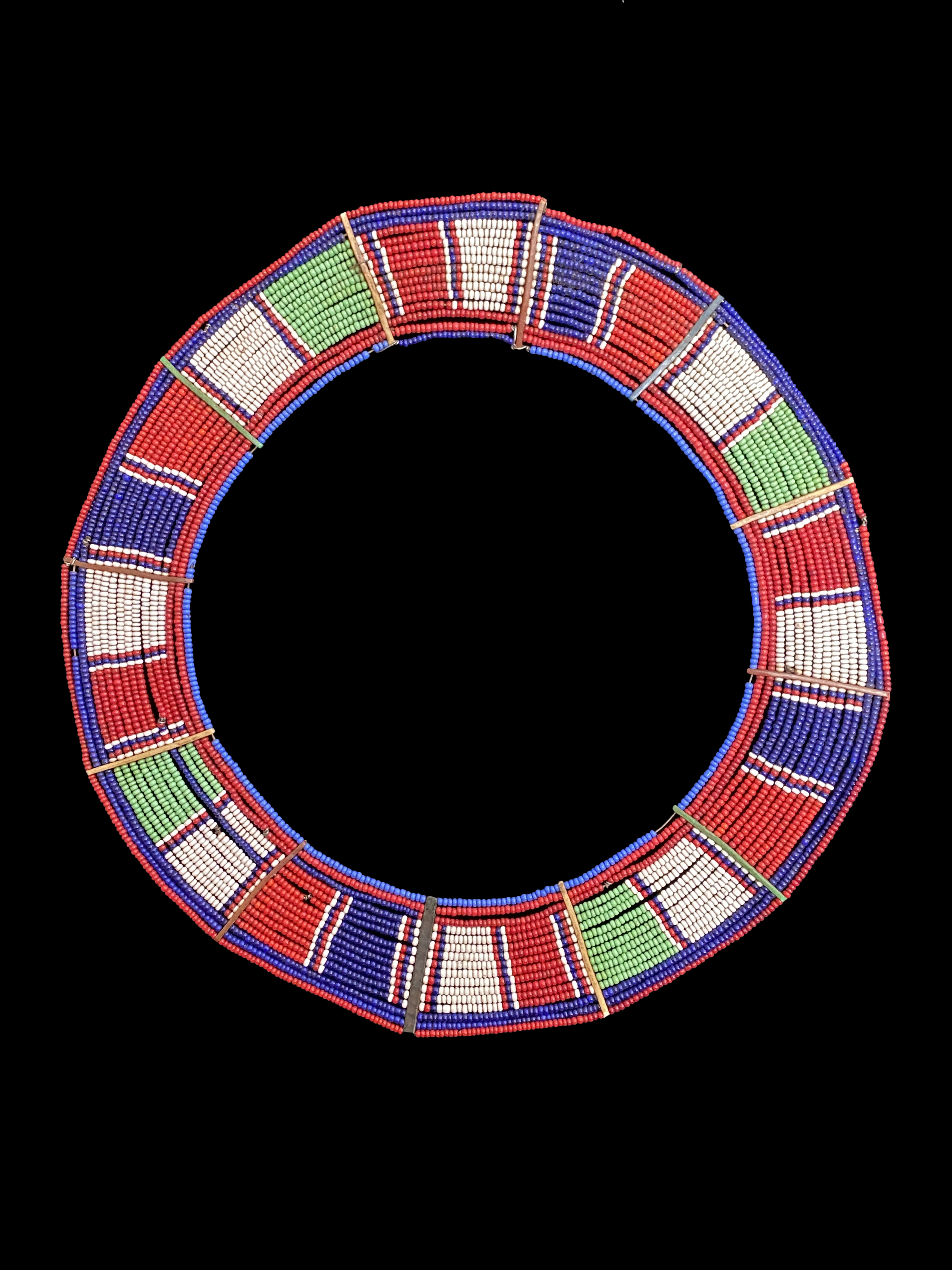 Beaded Collar/Necklace - Maasai People, Kenya/Tanzania