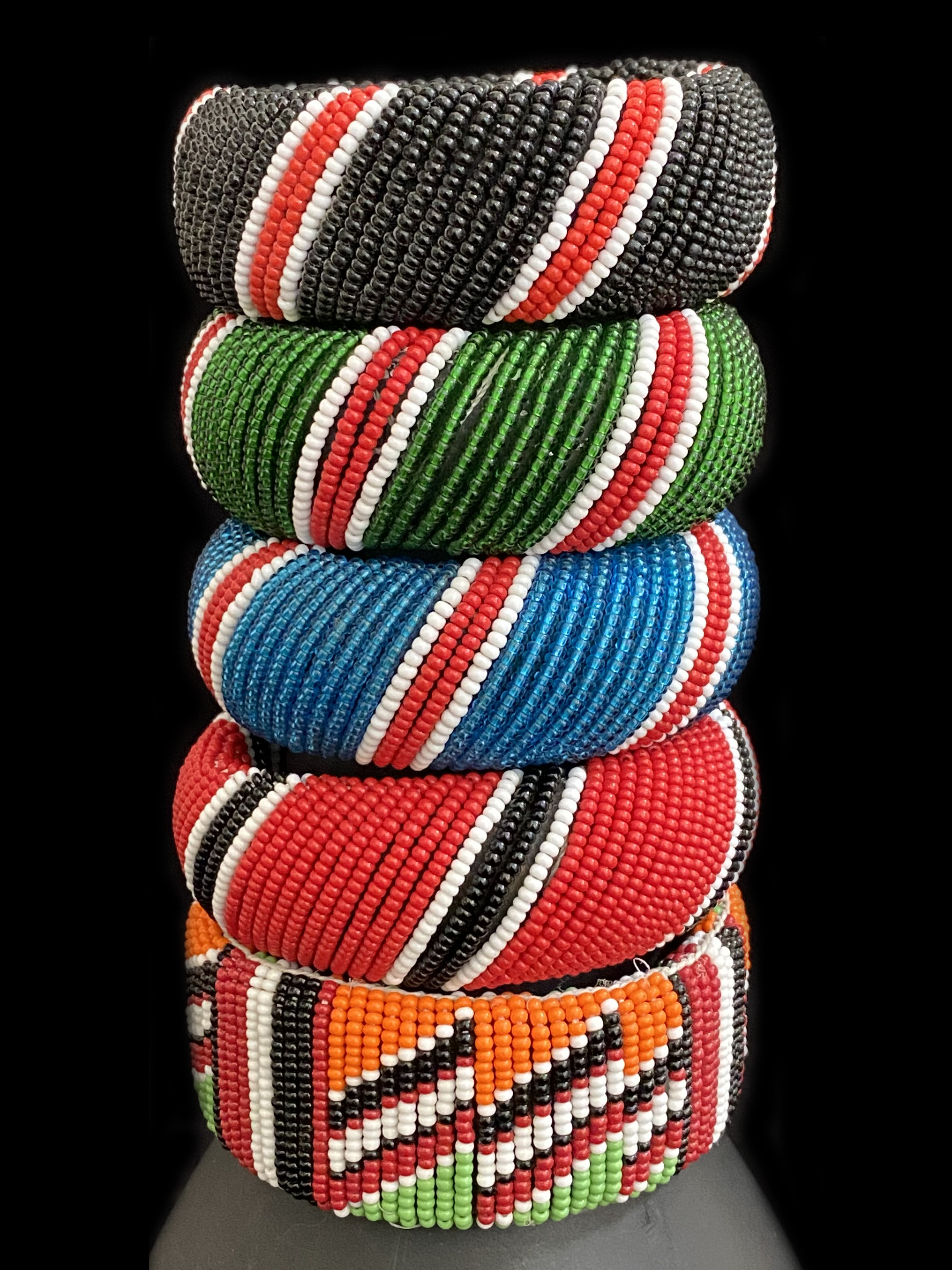 Masai beaded bracelets – Dem Two Hands