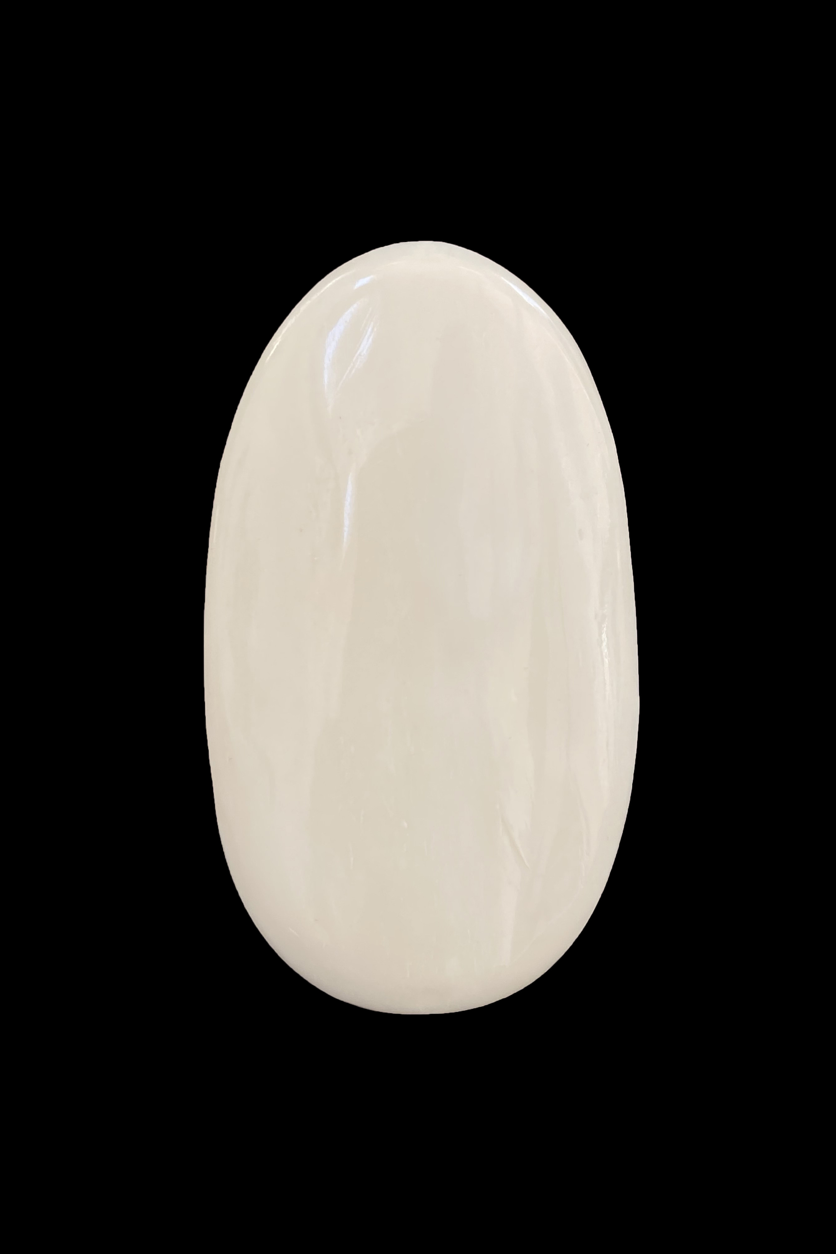 Large Polished White Bone Ring