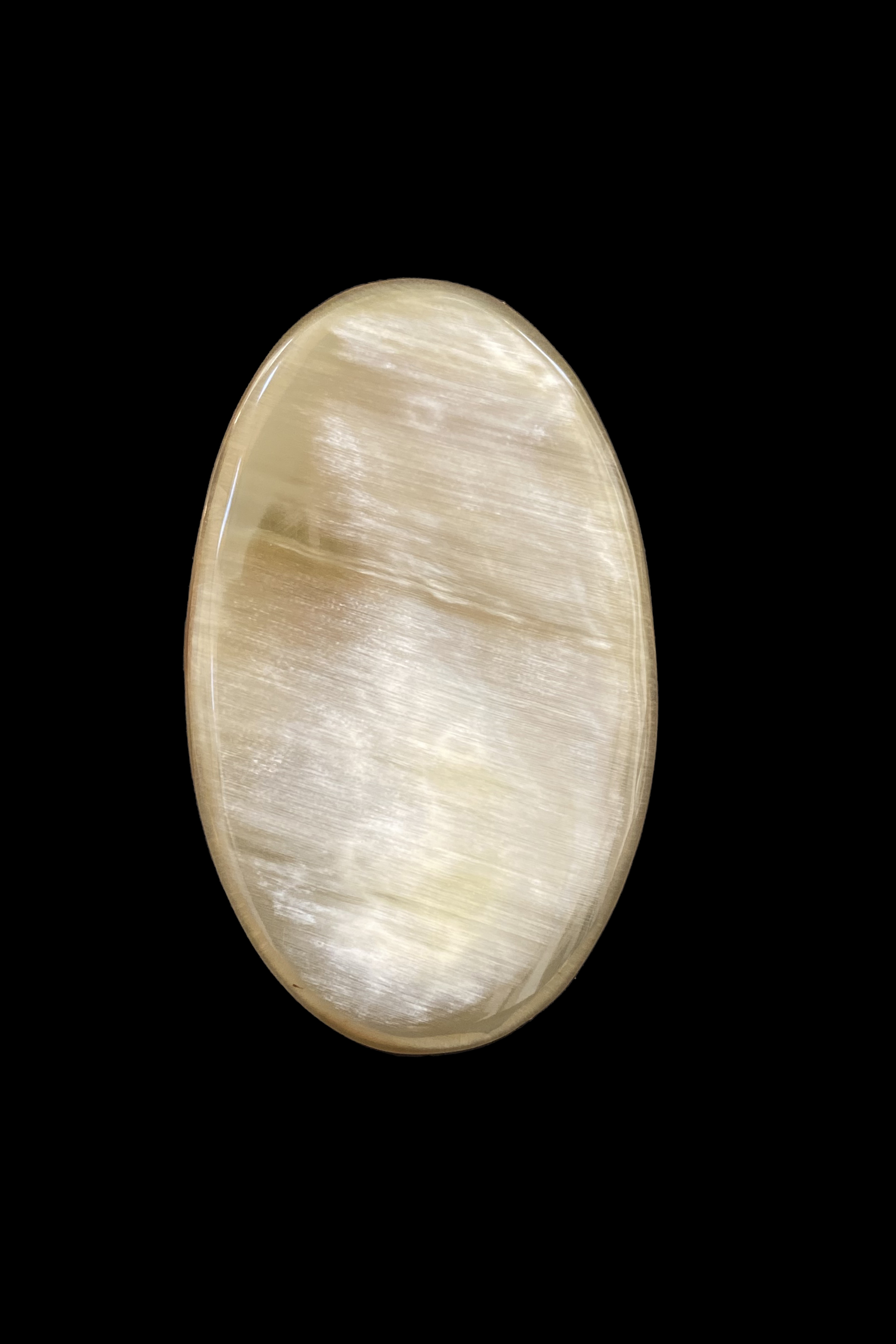 Large Natural Polished  Horn Ring