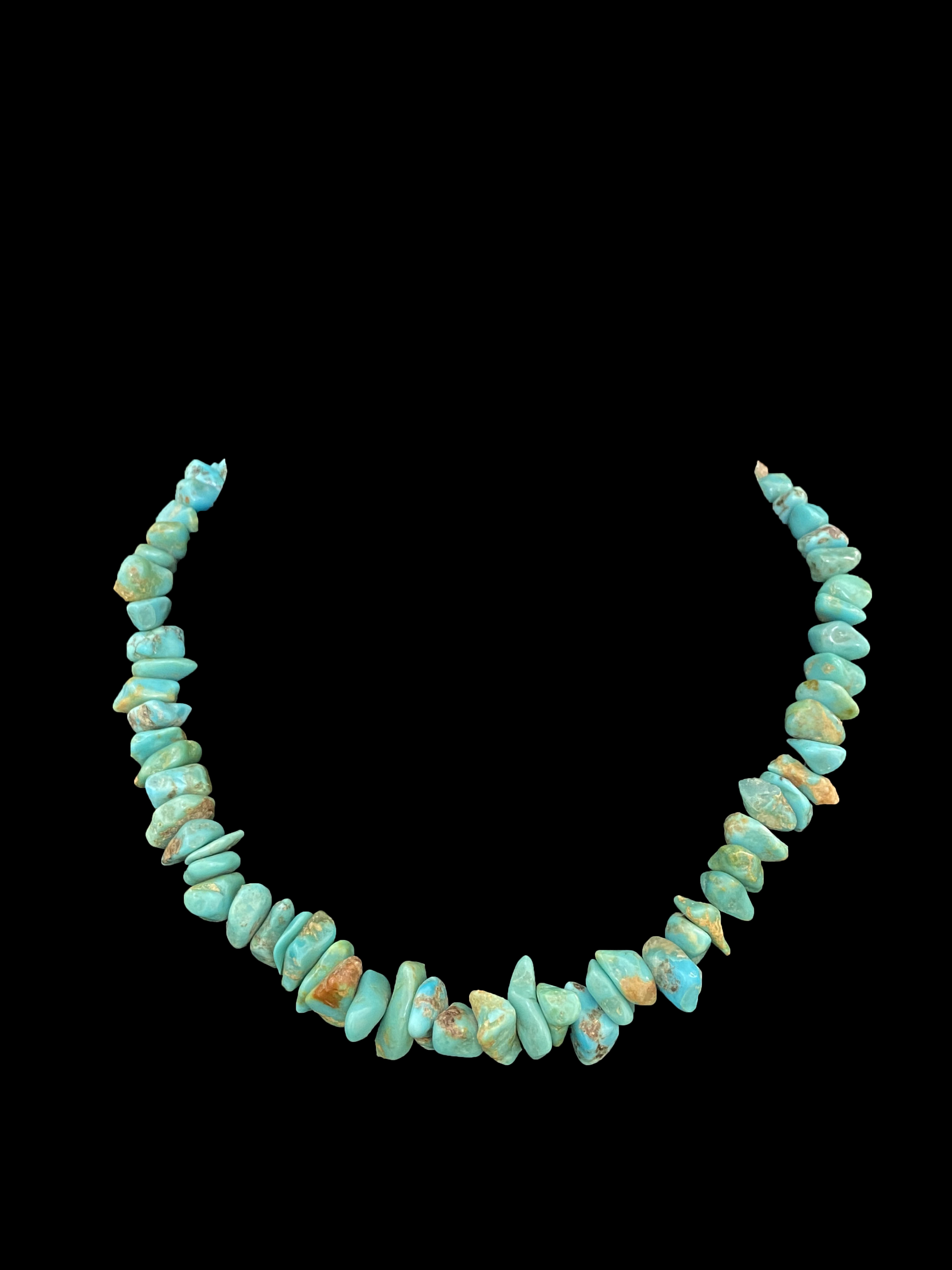 Choker of Turquoise Nuggets
