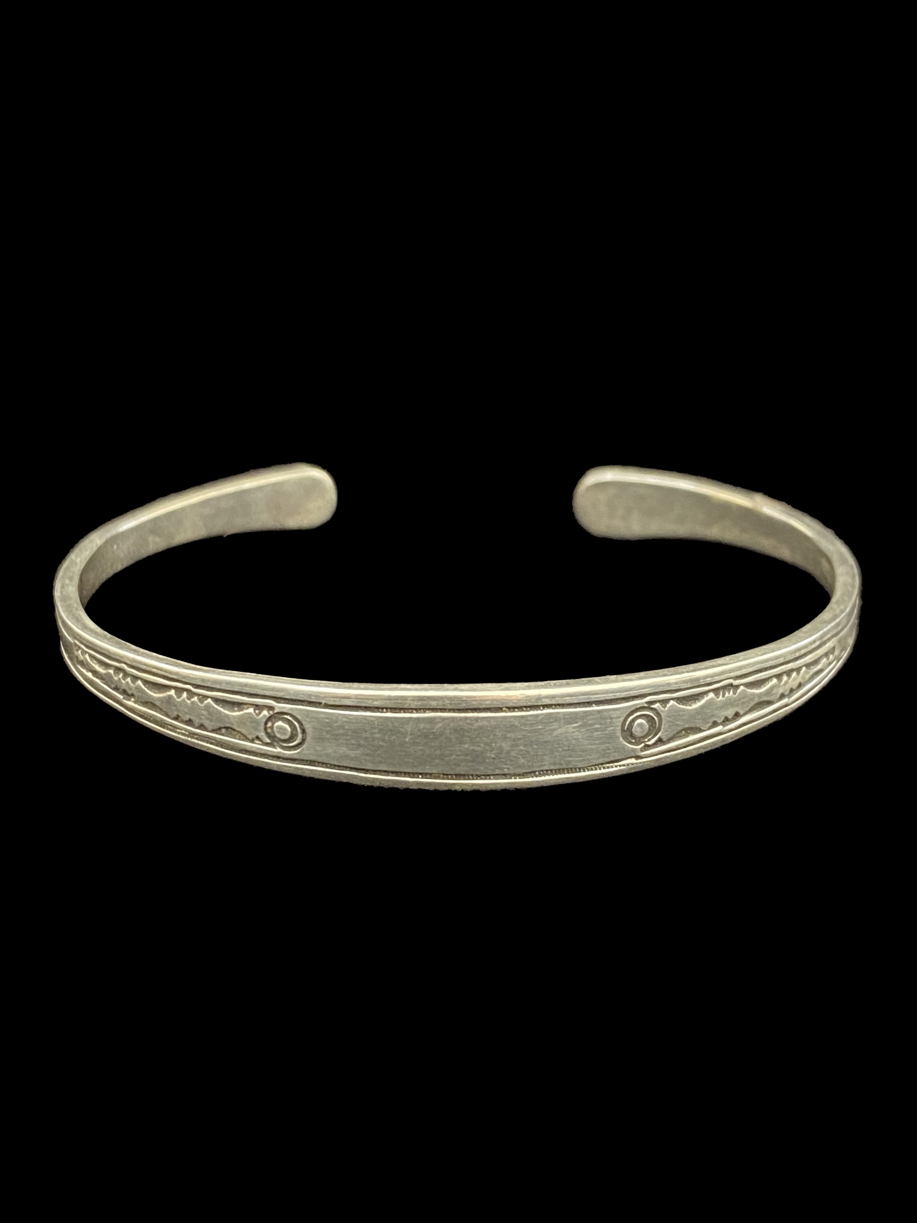 Sterling Silver Bracelet - Tuareg People, nomads of the south Sahara.