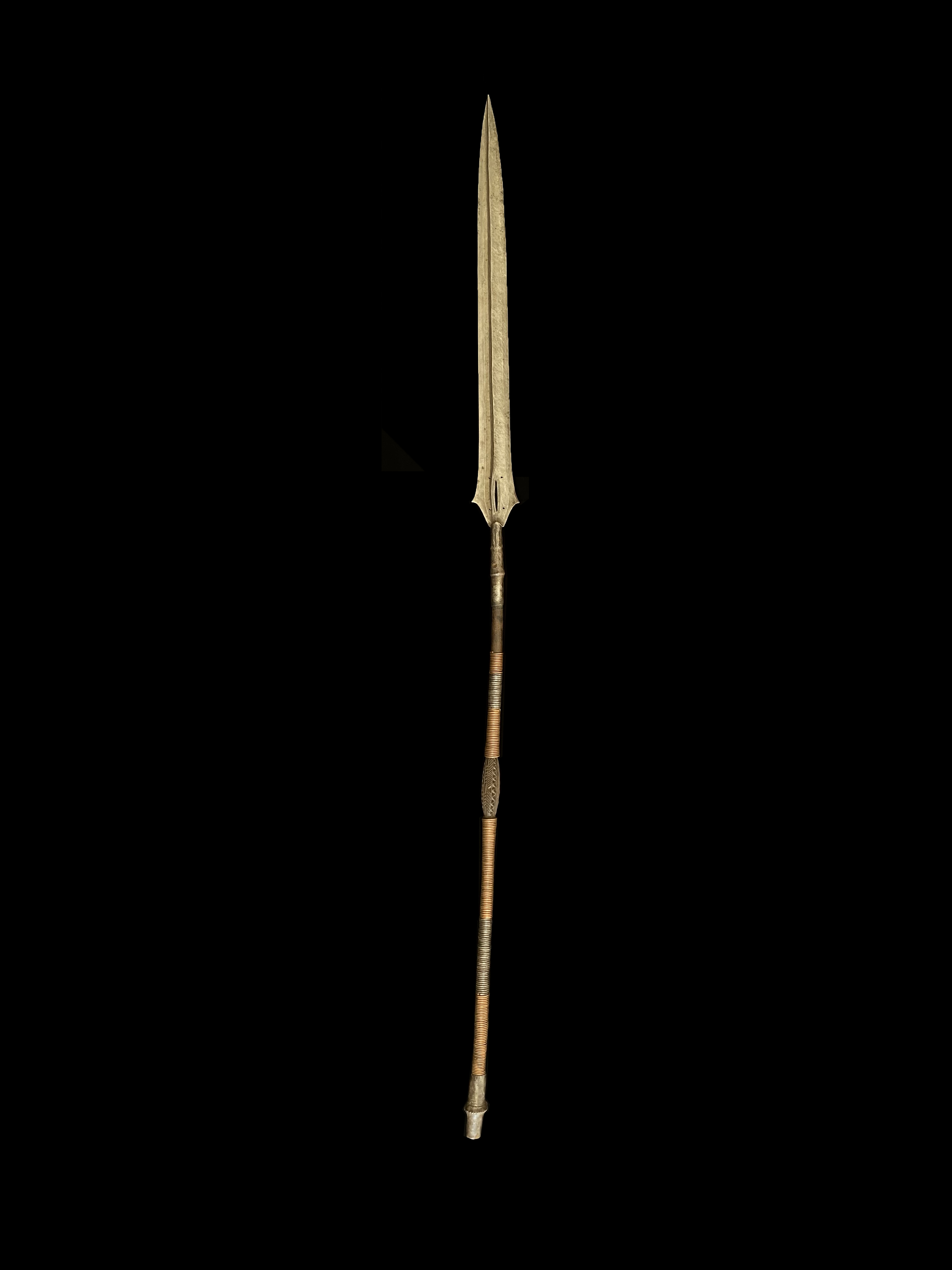 Spear (Zaga)- Ngbandi People, D.R. Congo - Sold