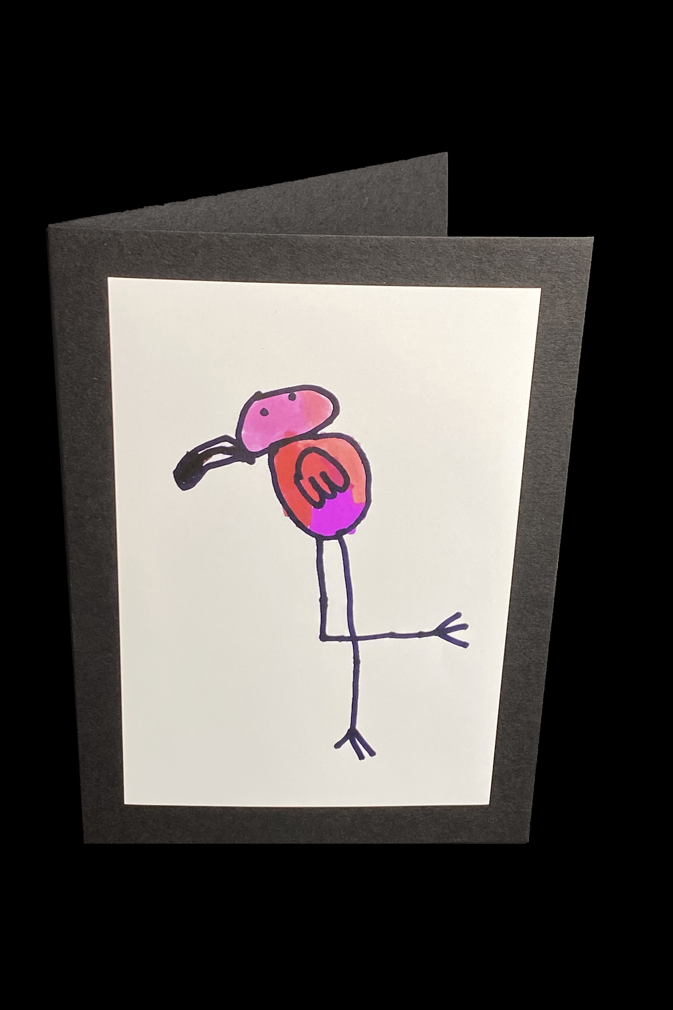 Flamingo Card by Amy 4
