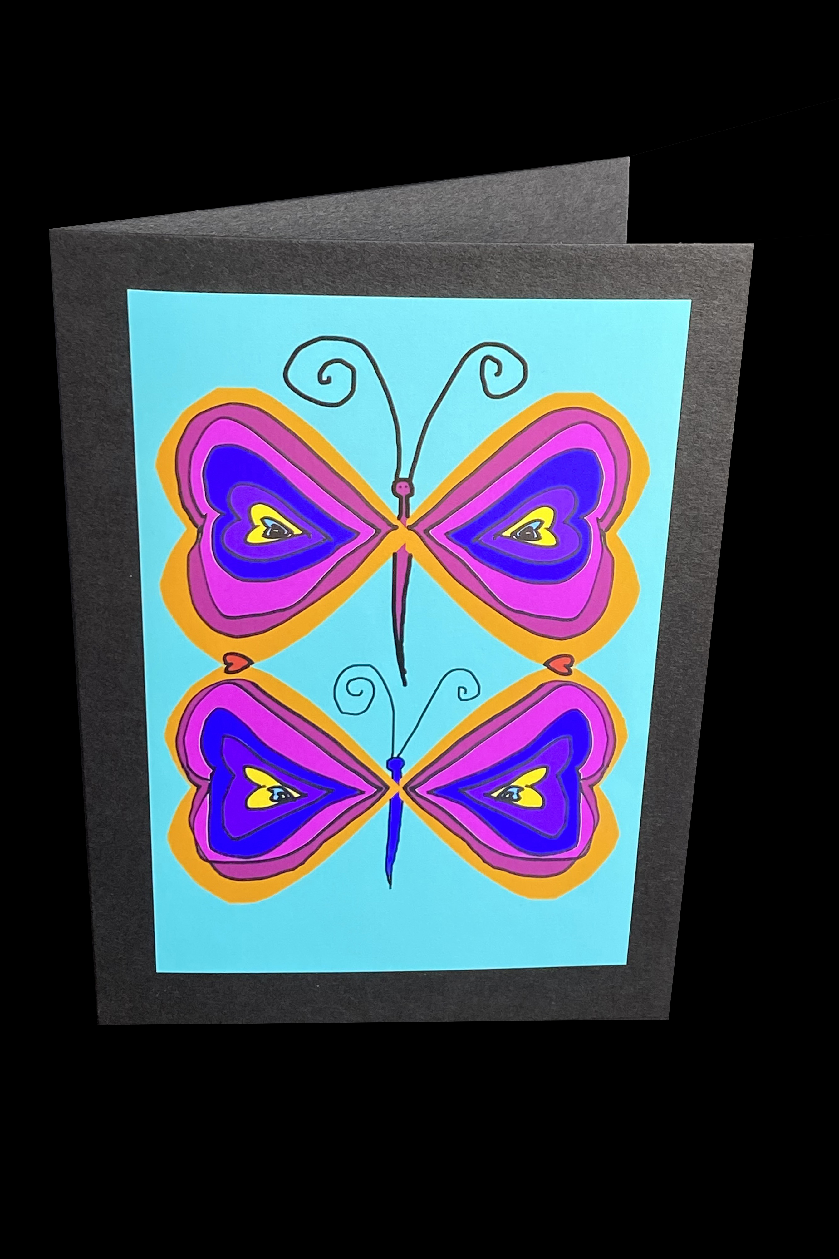 Butterflies Card by Amy
