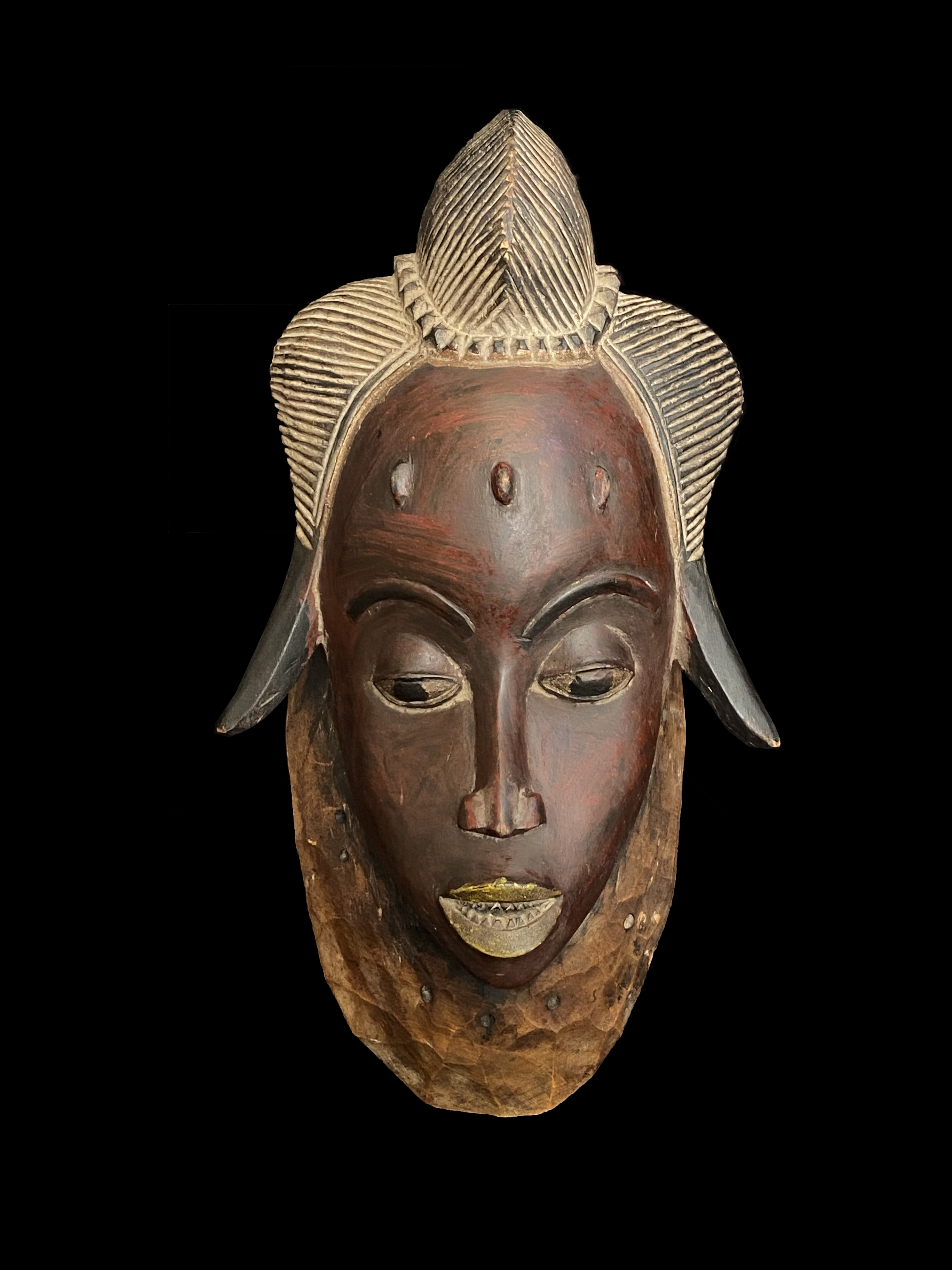 Mask with Downcast Eyes - Guro People, Ivory Coast