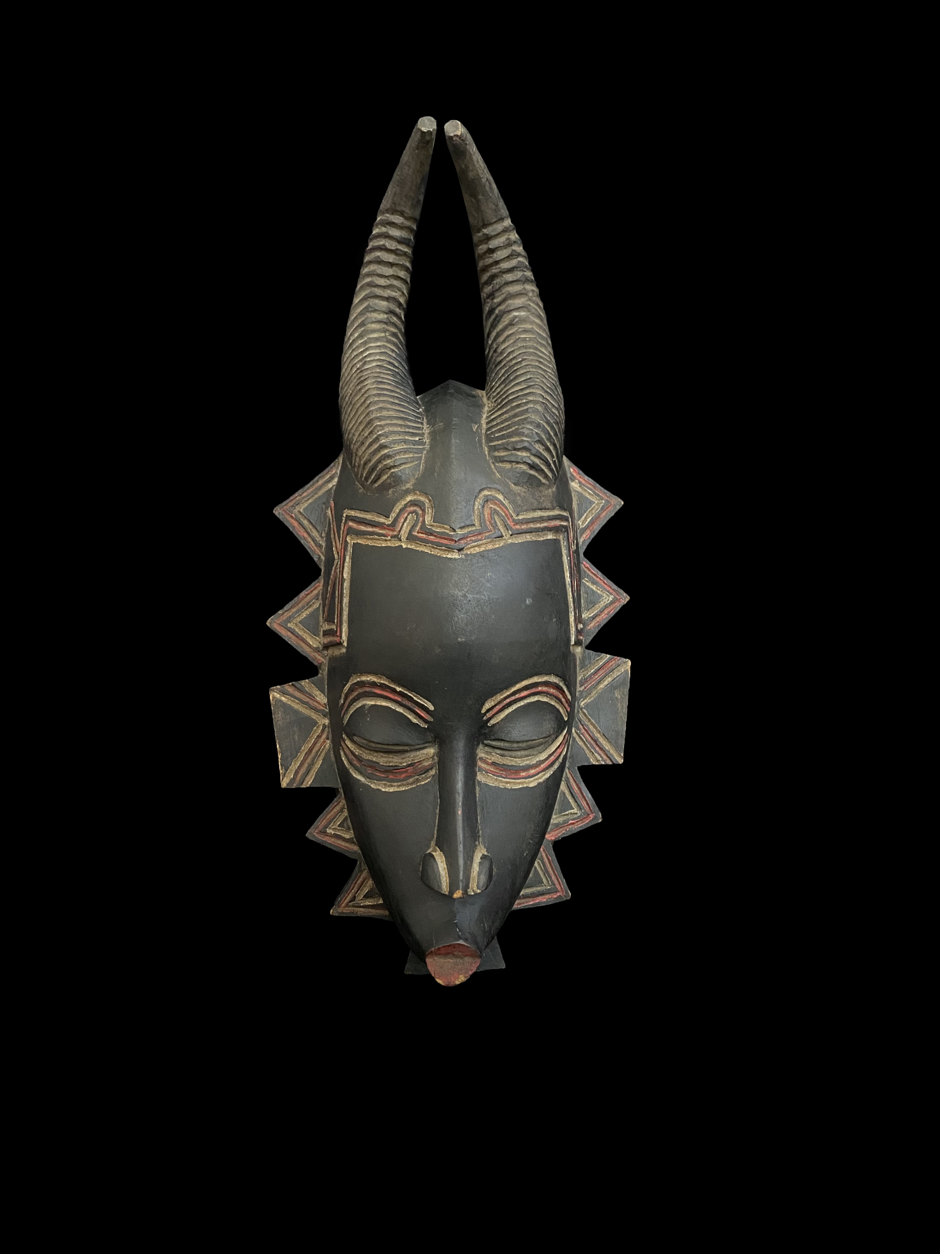 Mask with Senufo, Guro and Baule Influences - Ivory Coast