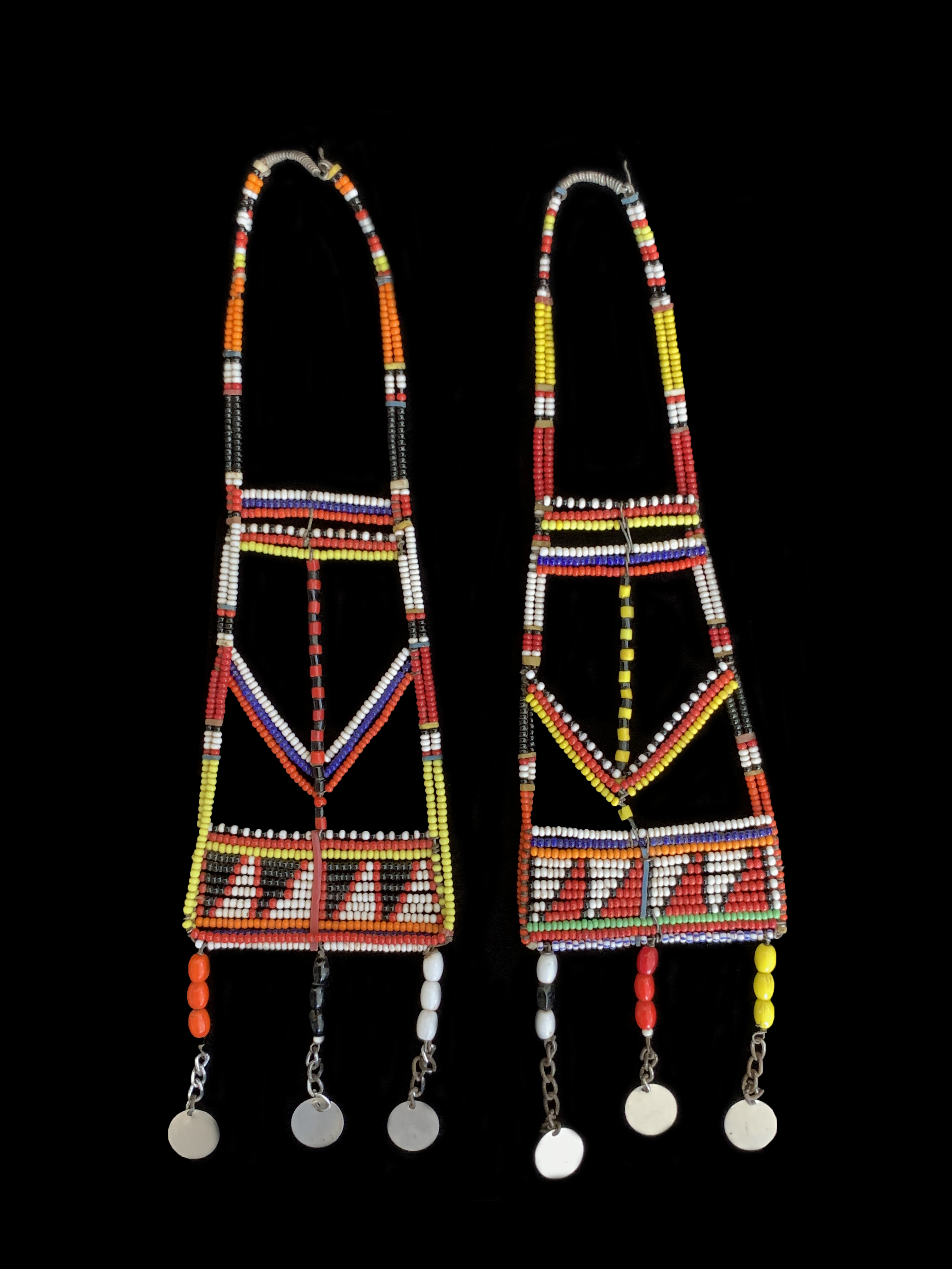 Traditional Earrings, or Imuna - Maasai People, east Africa