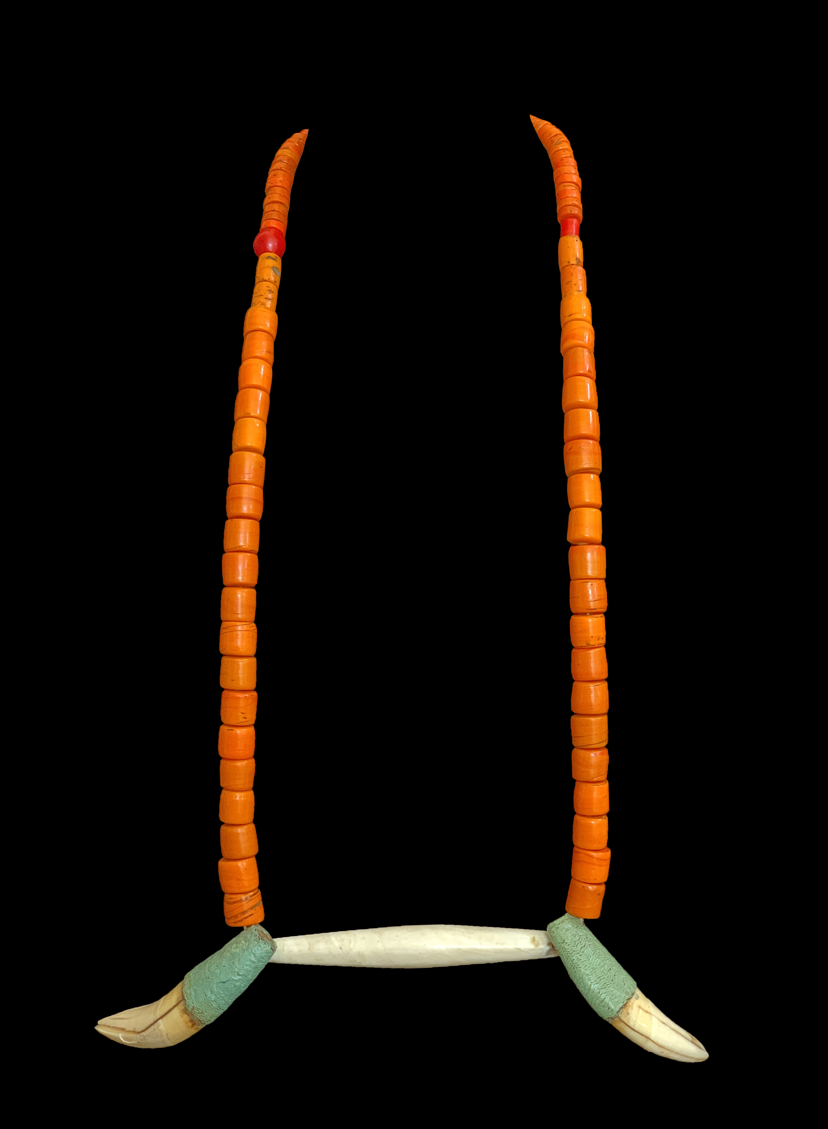 Boars Tusk Necklace - Naga People, N.E. India
