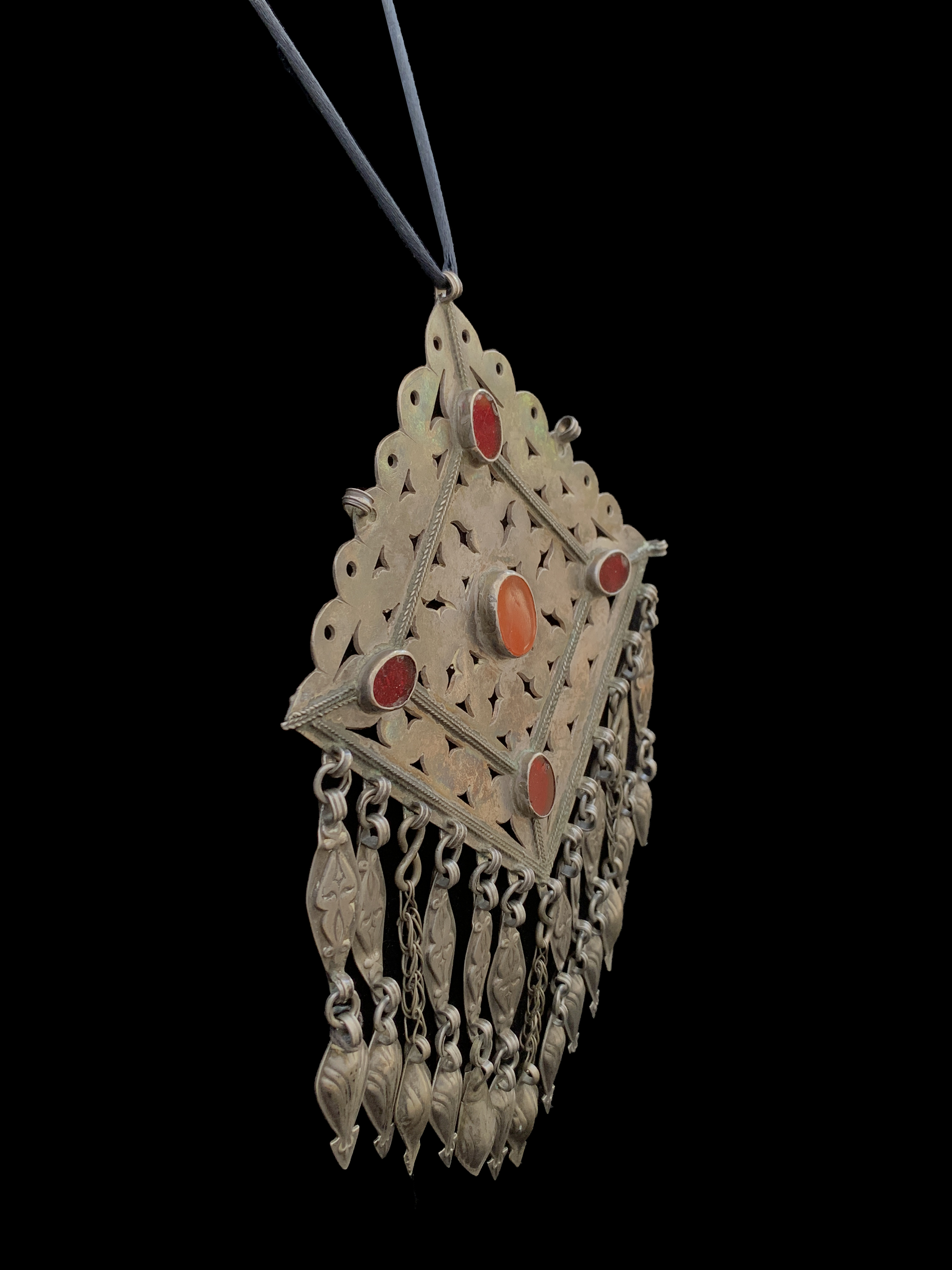 Necklace made from a Robe Fastener - Tekke people, Turkmenistan