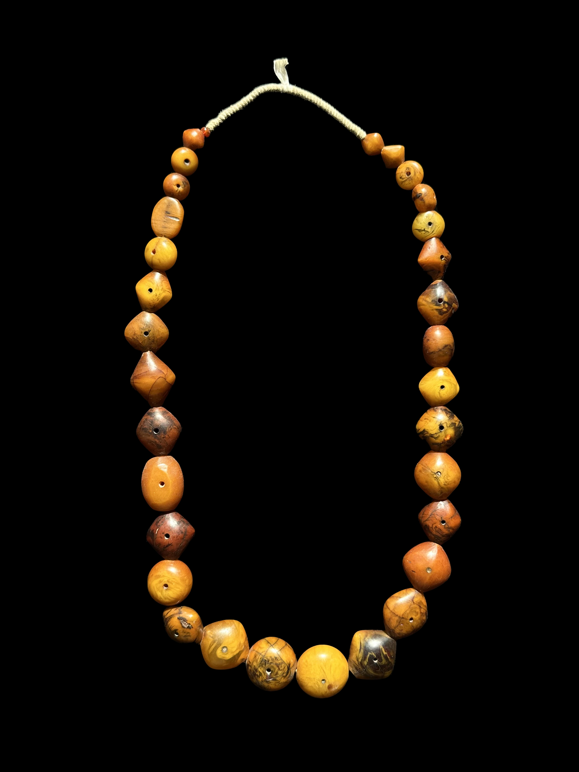 African Amber Bead Strand - Mali