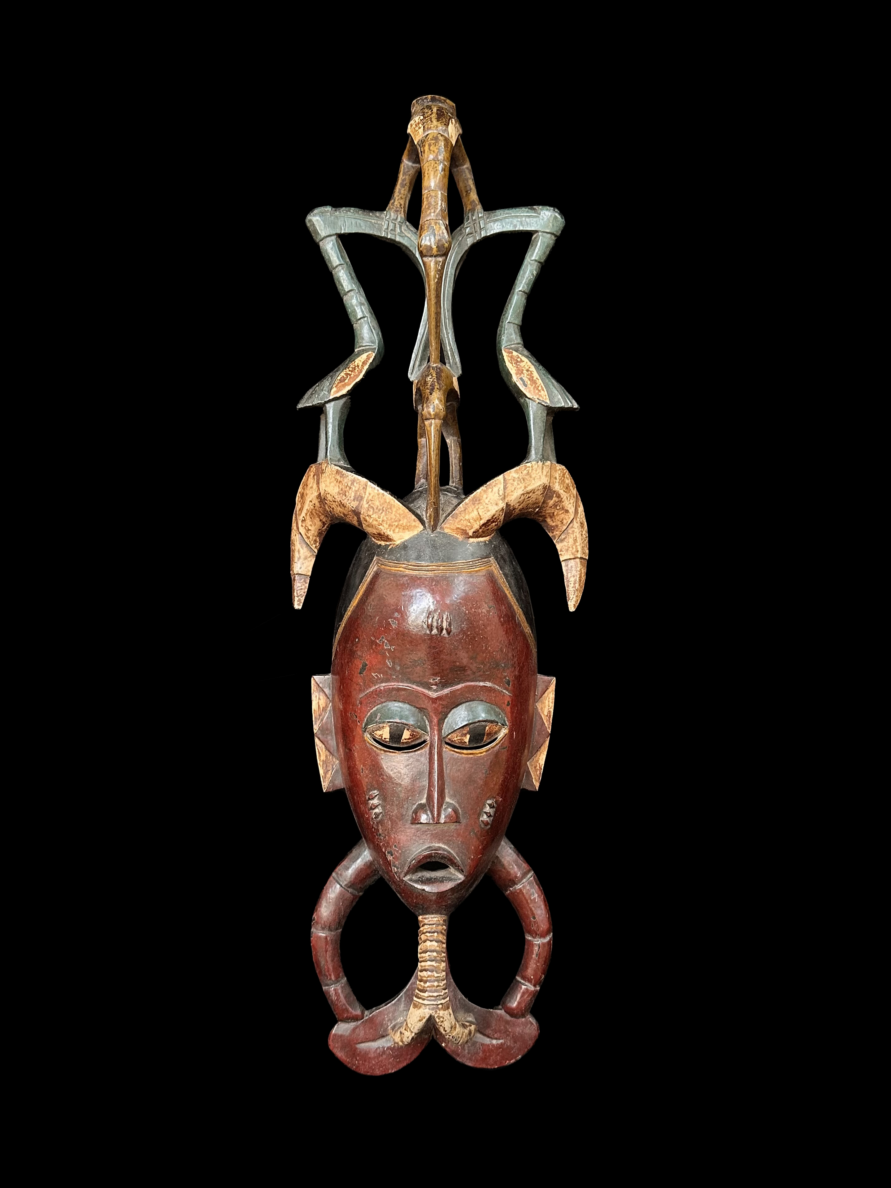 Zaouli Dance Mask - Guro People - central Ivory Coast