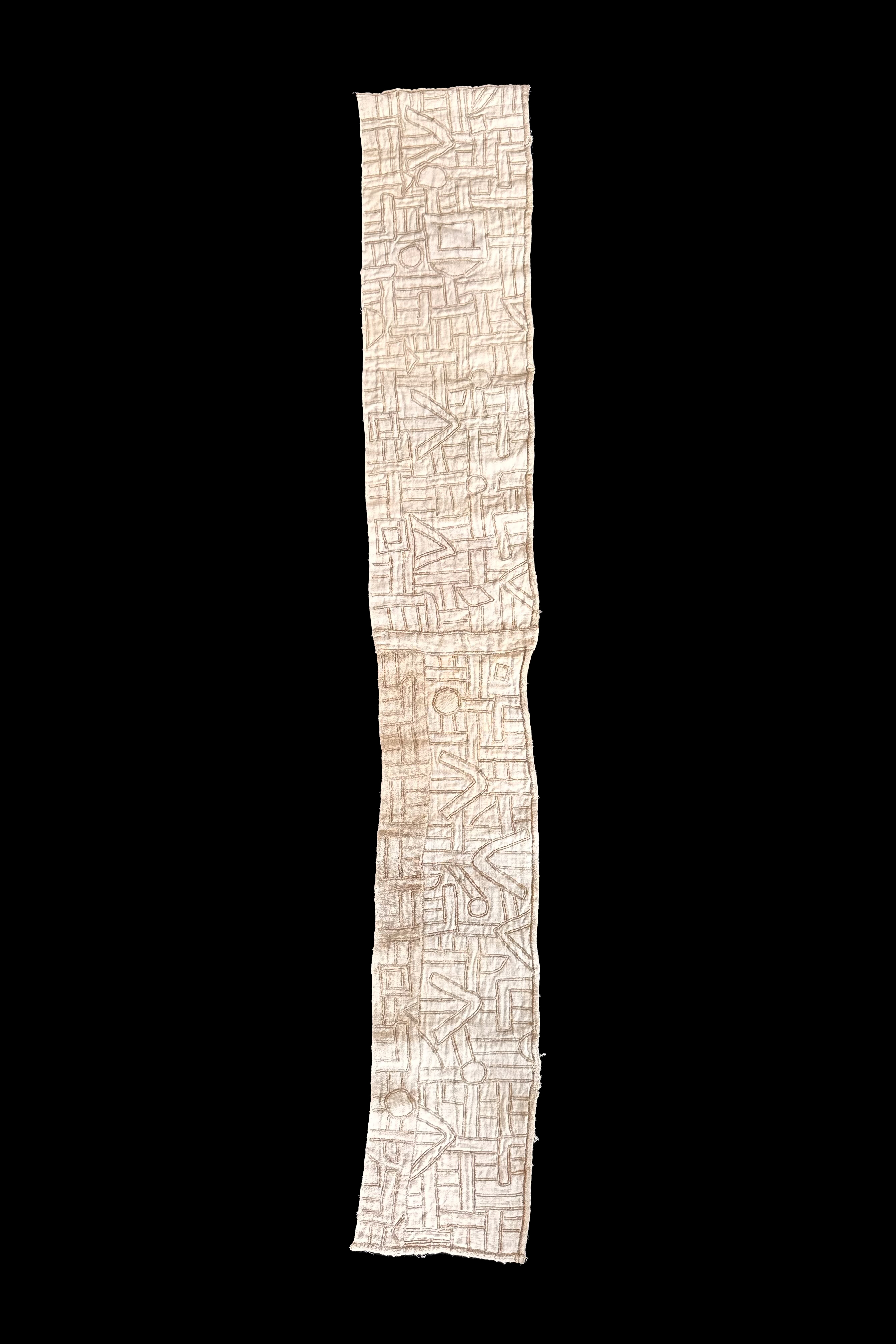 Section Off Old Raffia Skirt - Kuba People, D.R.Congo