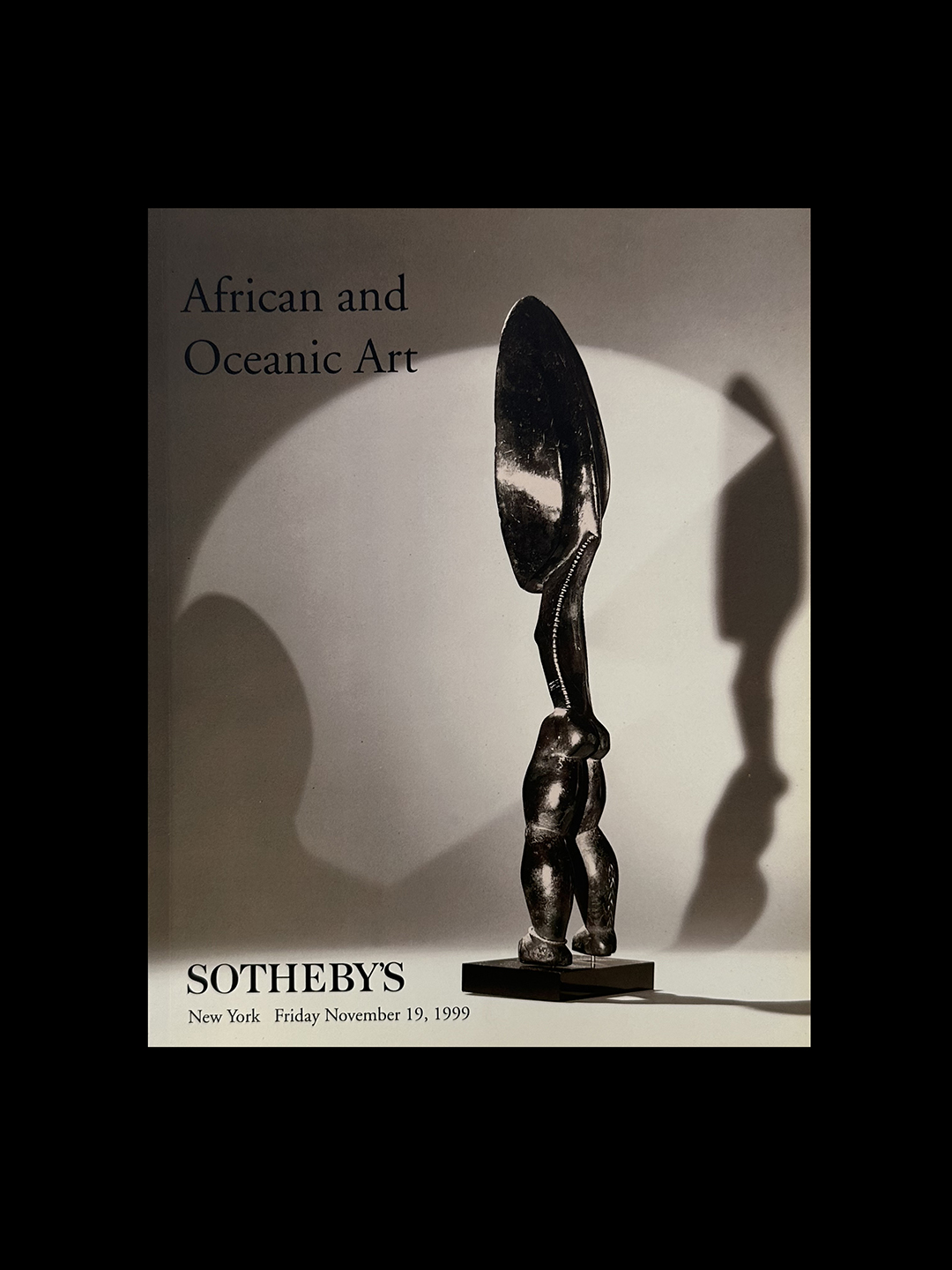Sotheby's - African and Oceanic Art - New York, November, 1999