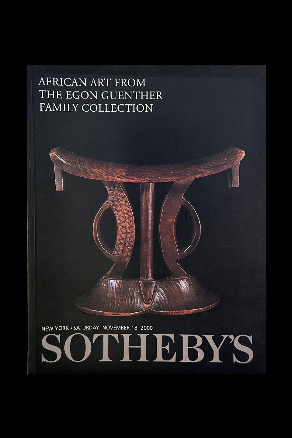 Sotheby's -African Art From The Egon Guenther Family Collection - New York, November, 2000