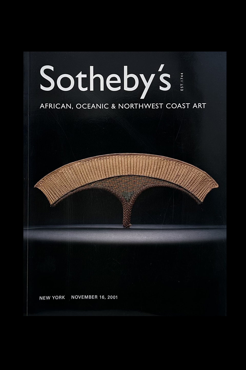  Sotheby's - African, Oceanic Art & Northwest Coast Art- New York, November, 2001