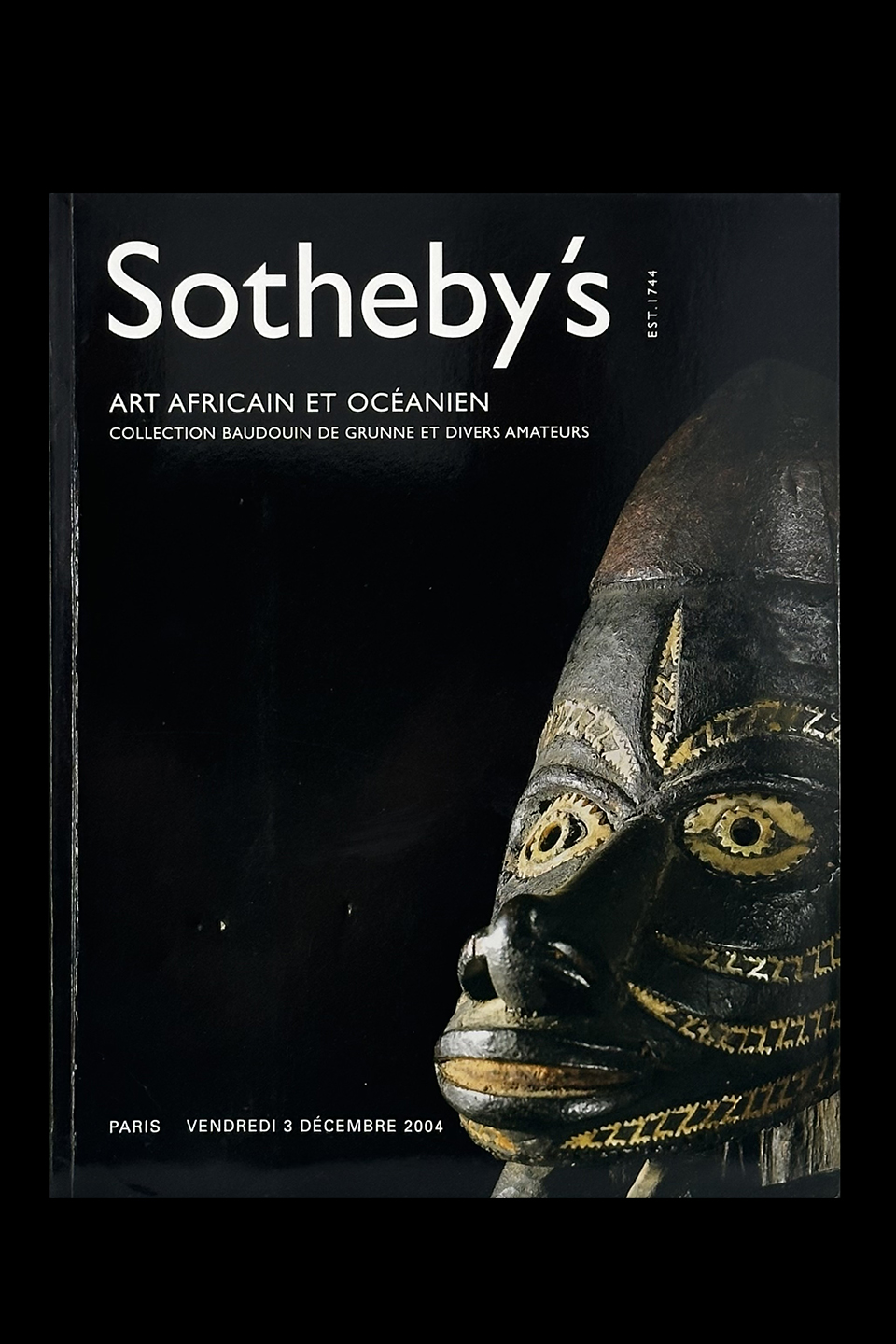  Sotheby's - Art Africain et Ocanien - Collection Baudouin De Grunne et Divers Amateurs- Paris, December, 2004