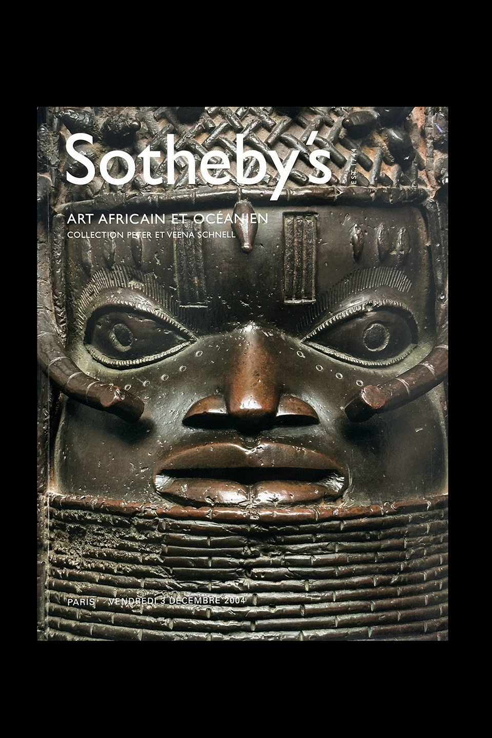 Sotheby's - Art Africain et Ocanien - Collection Peter et Veena Schnell - Paris, December, 2004