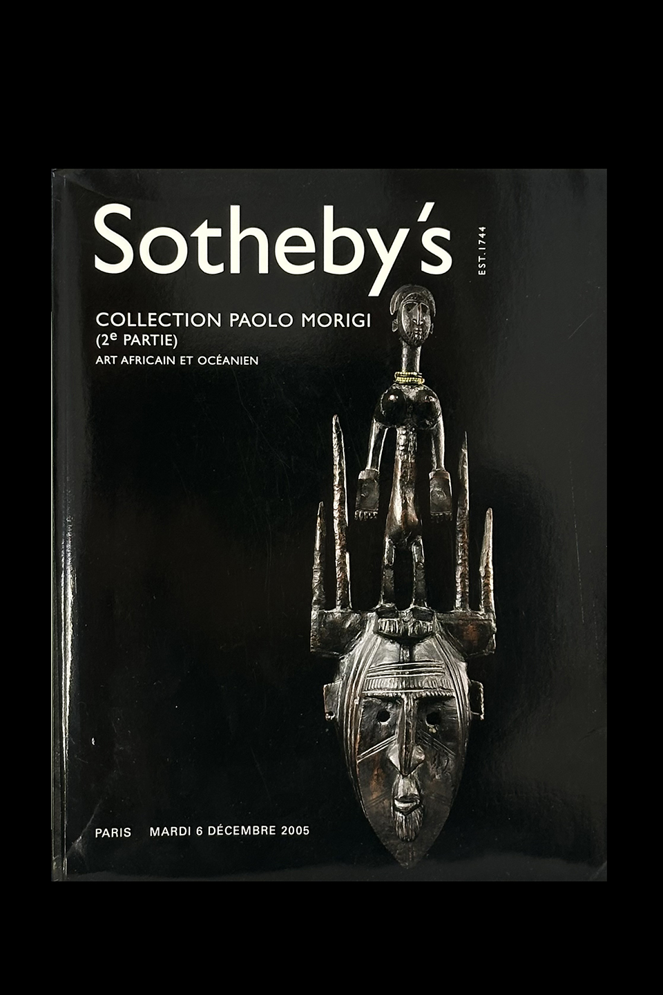 Sotheby's - Collection Paolo Morigi - Art Africain et  Ocanien - Paris, December, 2005