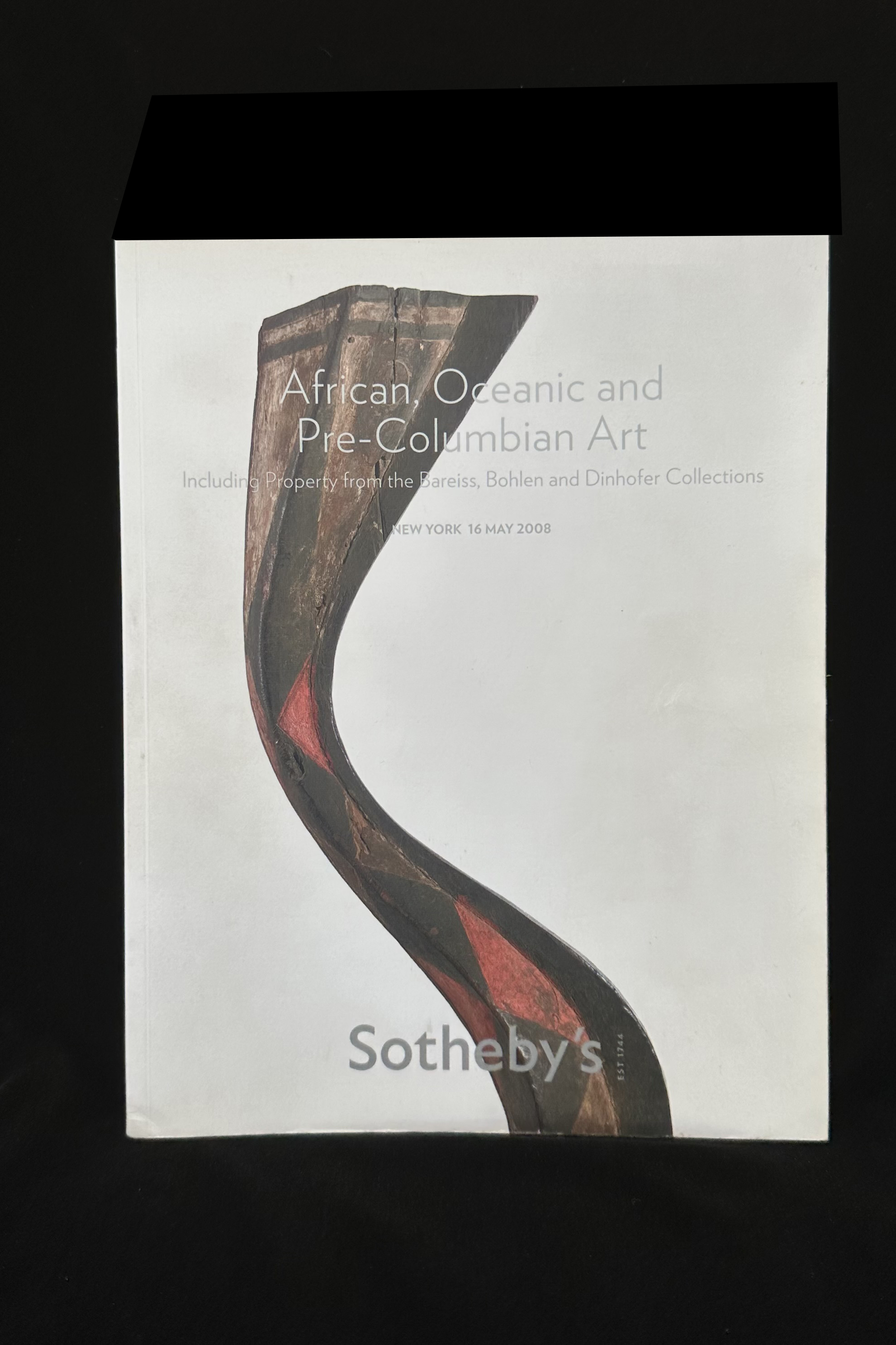 Sotheby's - African, Oceanic and Pre-Columbian Art - New York, May 2008