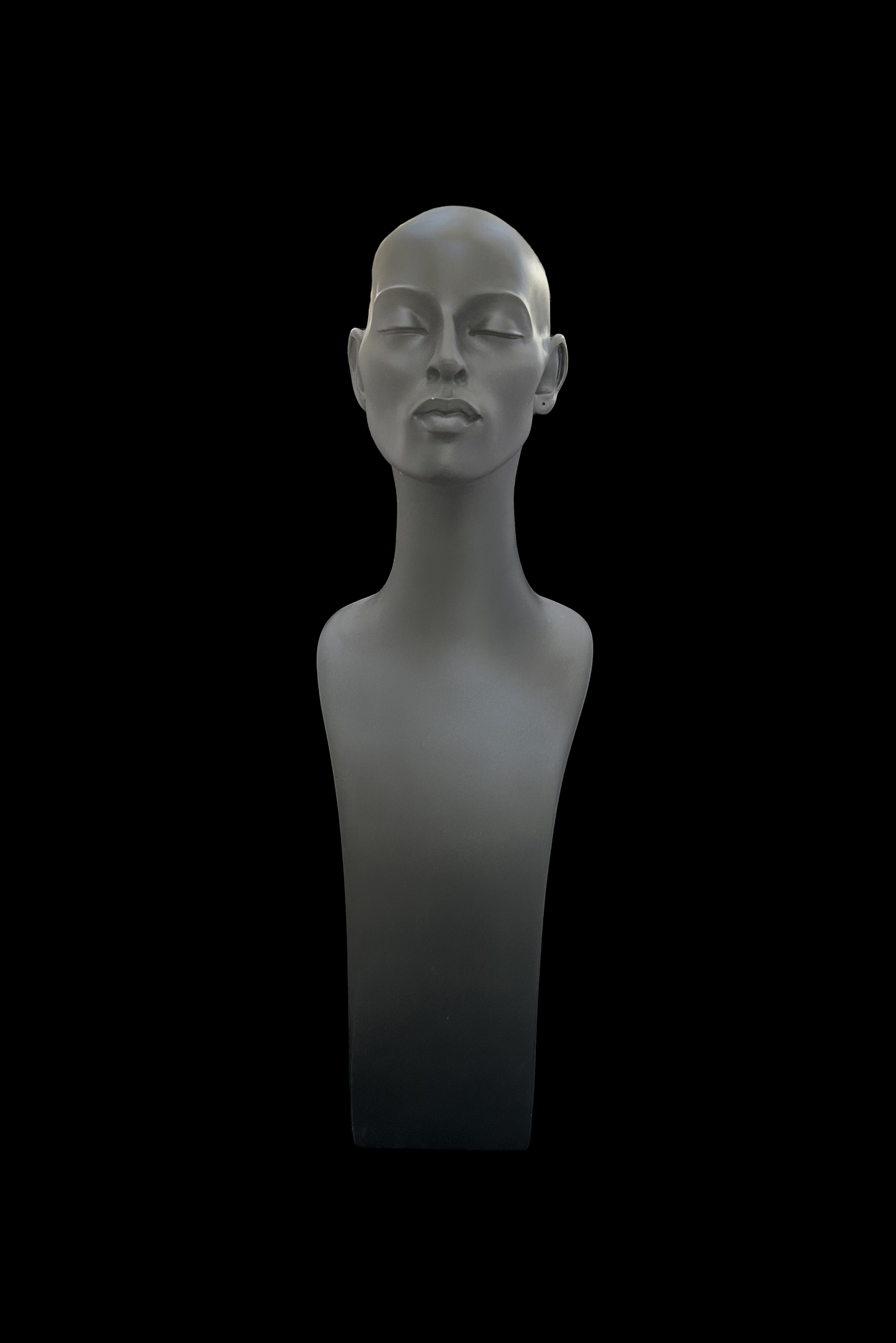 Black Mannequin Head