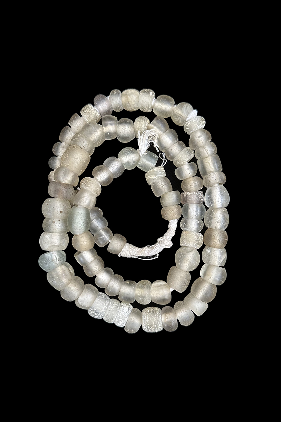 Glass Moon Trade Beads - Dogon People, Mali