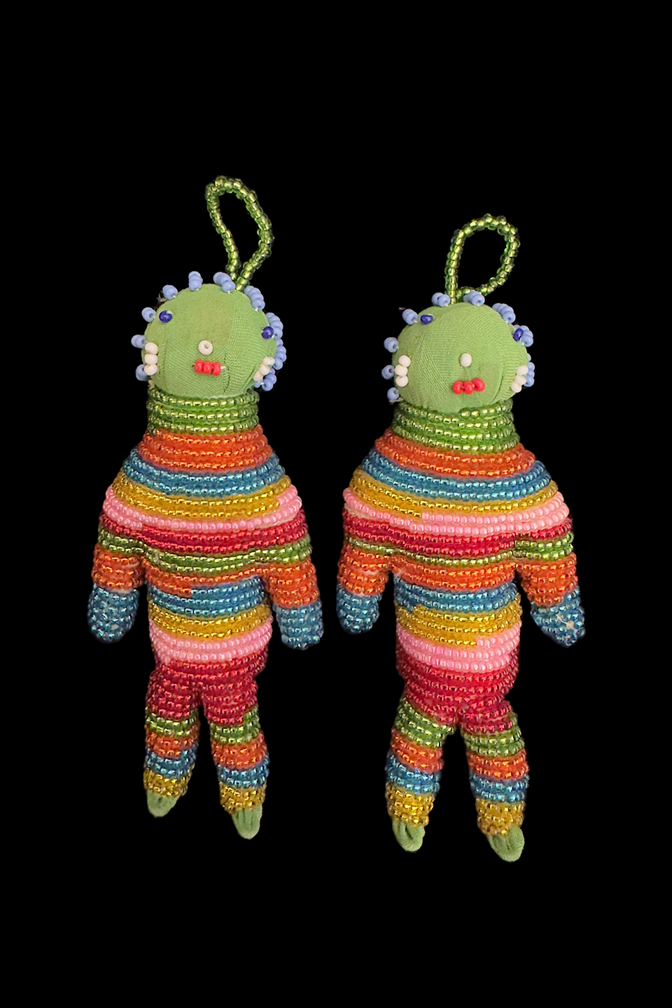 2 x Beaded Figurative Ornaments - South Africa - Sold out