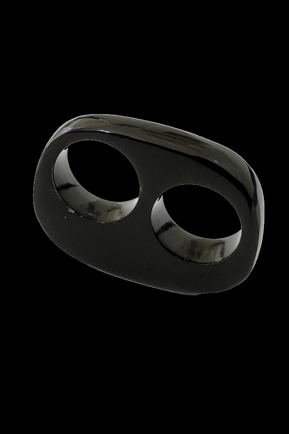 Double Black Horn Ring