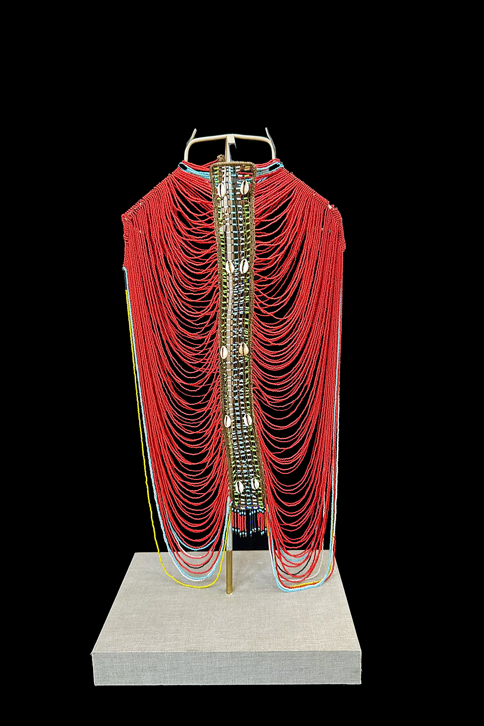 Beaded Woman's Corset (Alual) - Dinka People, South Sudan - SOLD