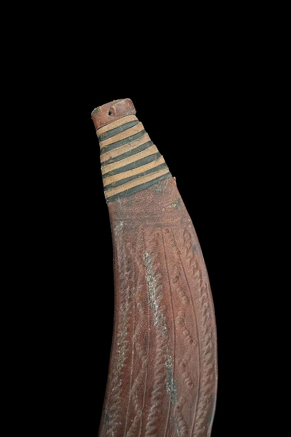 Beja - Beni Amer or Hadendoa Knife in Sheath - Eastern Sudan
