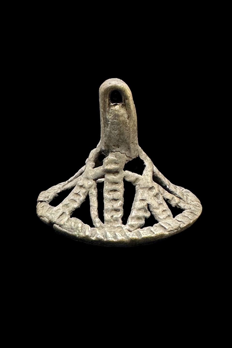 Saworo Ide Brass Bell Shape - Yoruba People, Nigeria 3