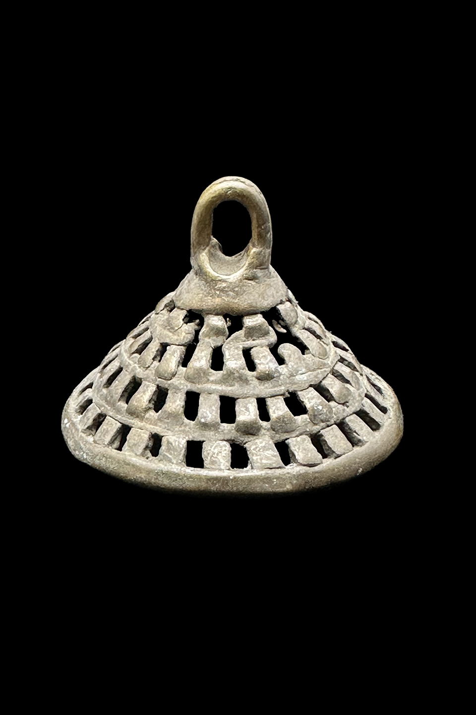 Saworo Ide Brass Bell Shape - Yoruba People, Nigeria 5