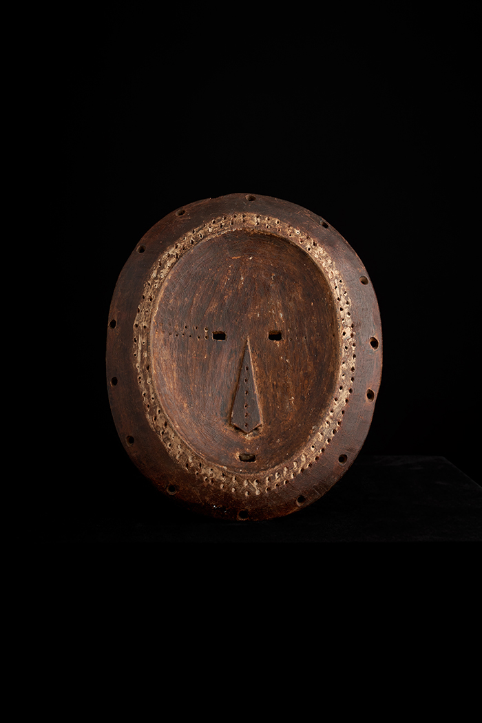 Wood and Pigment mask - Lega People, D.R.Congo CGM18