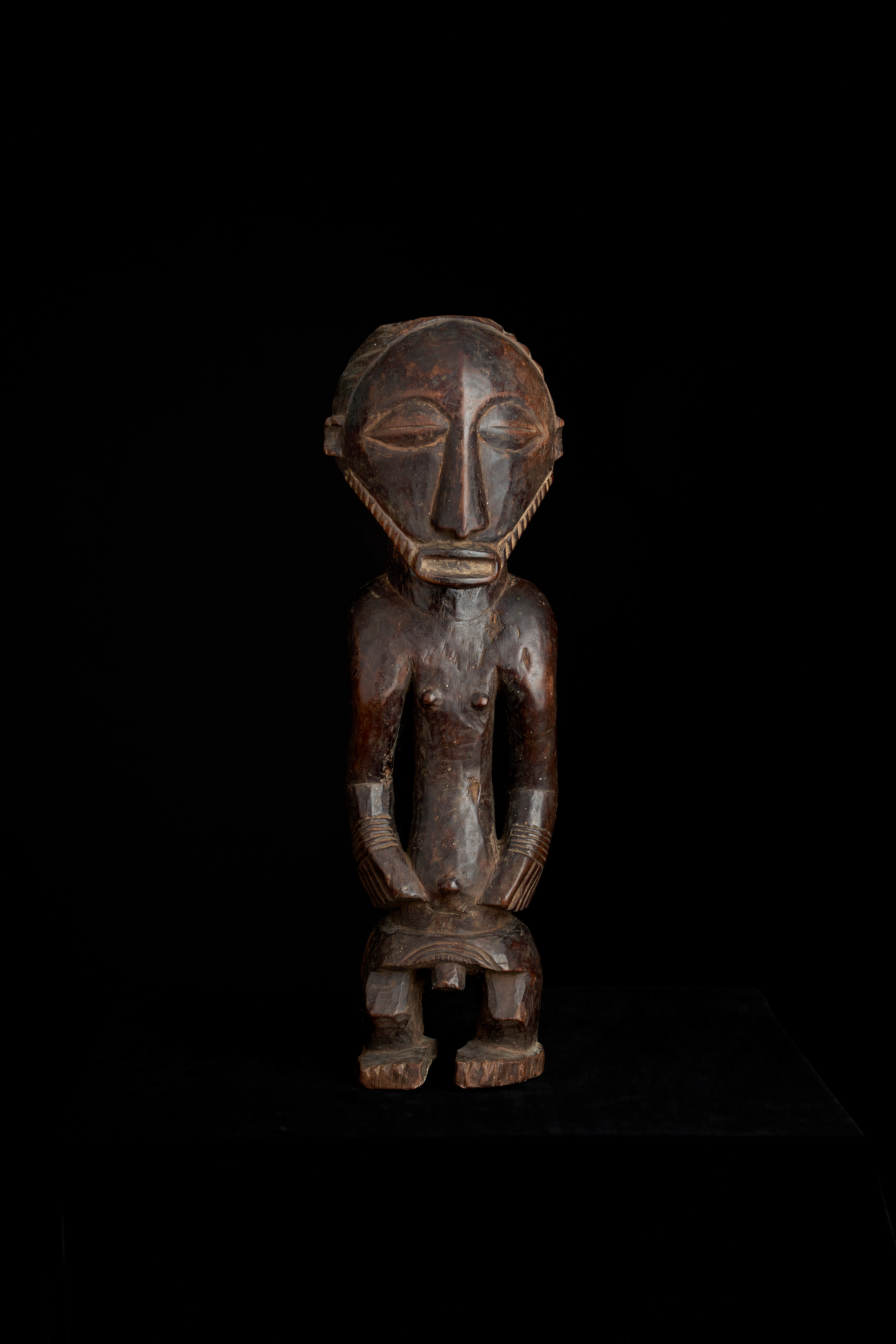 Ancestral Male Shrine Figure - Basikasingo, eastern Bembe or Buyu People, D. R. Congo - CGM22 (Please call for price)