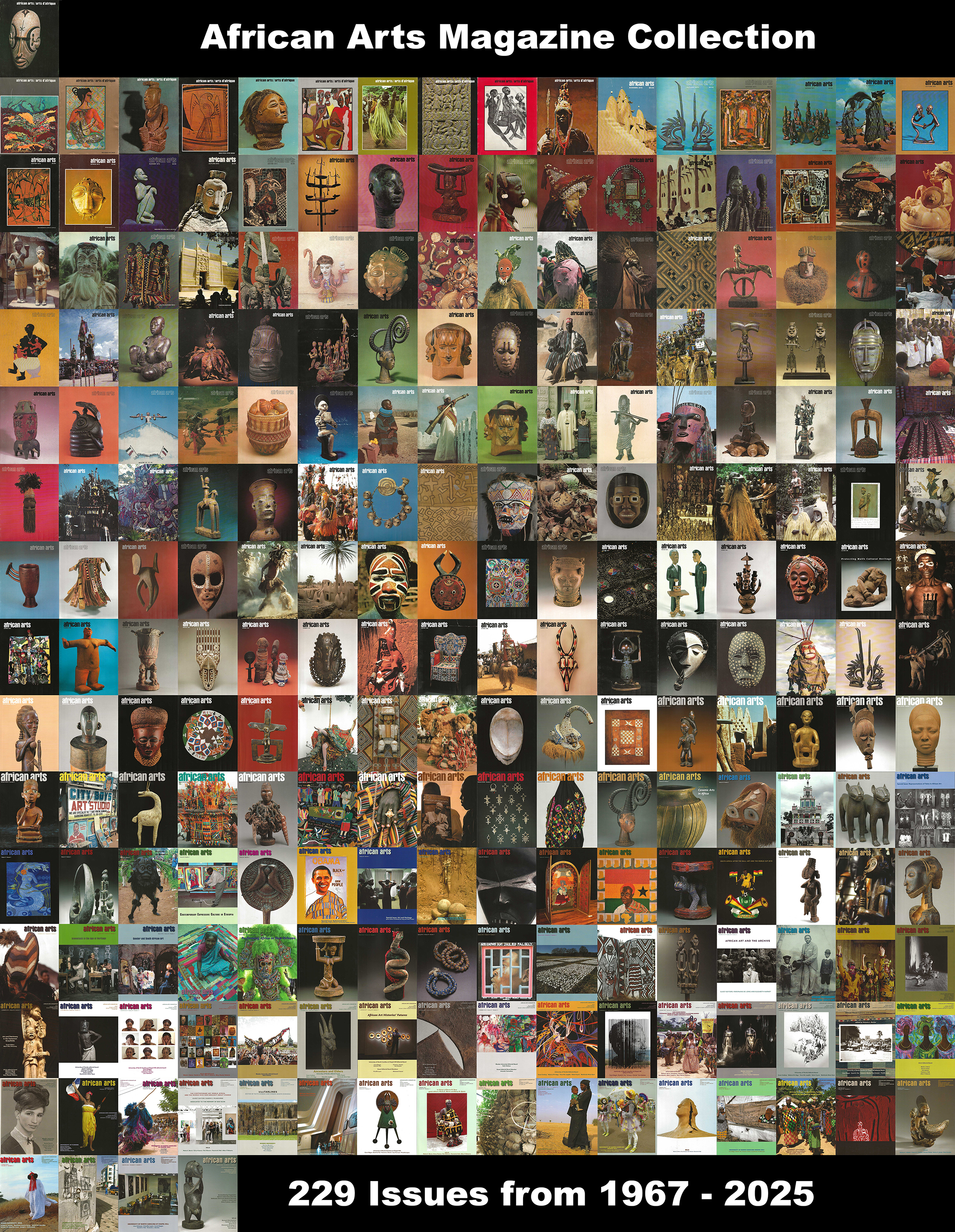 African Arts Magazine Collection (Call for Price)