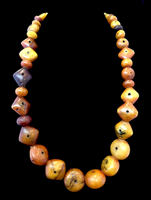 20 - 35mm Massive Round Baltic Amber Bead Necklace with Certificate - Amber  Tree