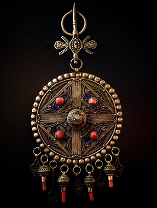 'Tabzimt' Pectoral Pendant - Kabyle/Berber people, Northern Algeria (BR27) - Sold