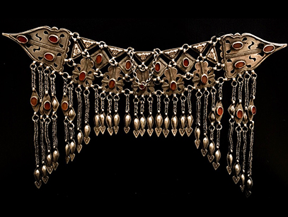 Headpiece, Turkmenistan, #BR34 - Sold